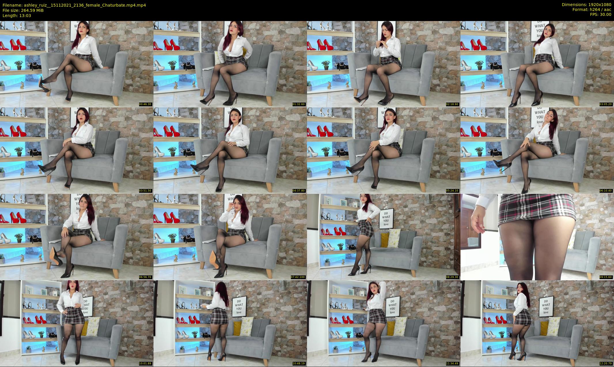 ashley_ruiz_ — 14 minute Chaturbate female cam show recording, 1080p, Nov 15, 2021