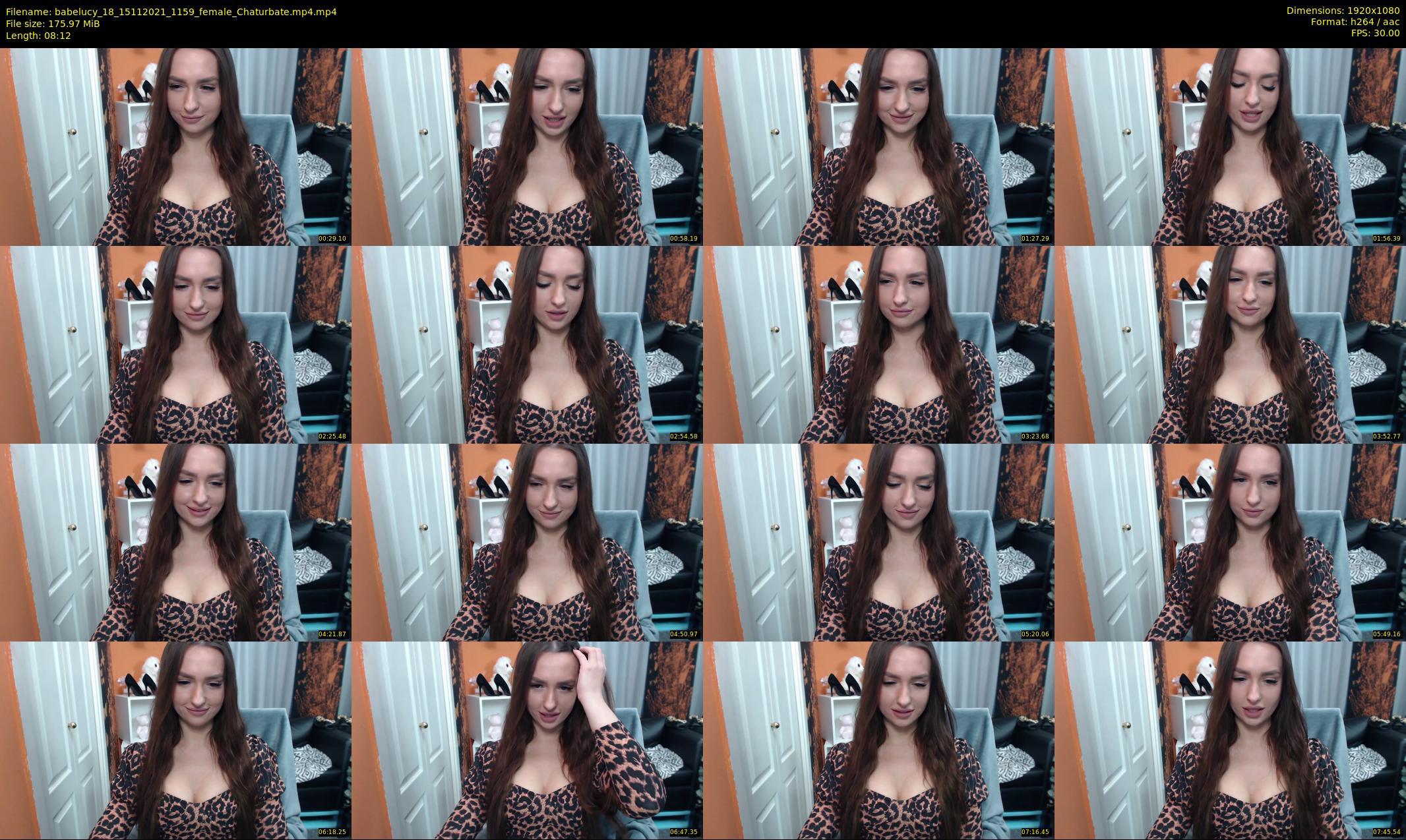 babelucy_18 — 9 minute Chaturbate female cam show recording, 1080p, Nov 15, 2021