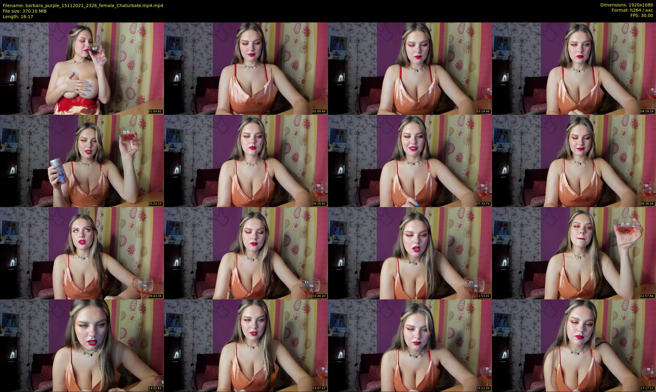 barbara_purple — 19 minute Chaturbate female cam show recording, 1080p, Nov 15, 2021