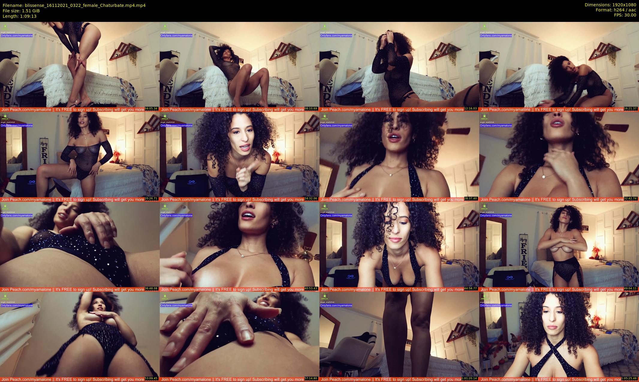 blissense — 70 minute Chaturbate female cam show recording, 1080p, Nov 16, 2021