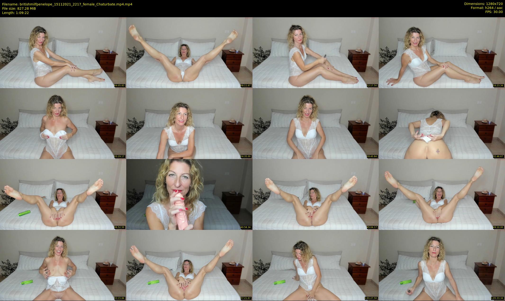 britishmilfpenelope — 70 minute Chaturbate female cam show recording, 720p, Nov 15, 2021