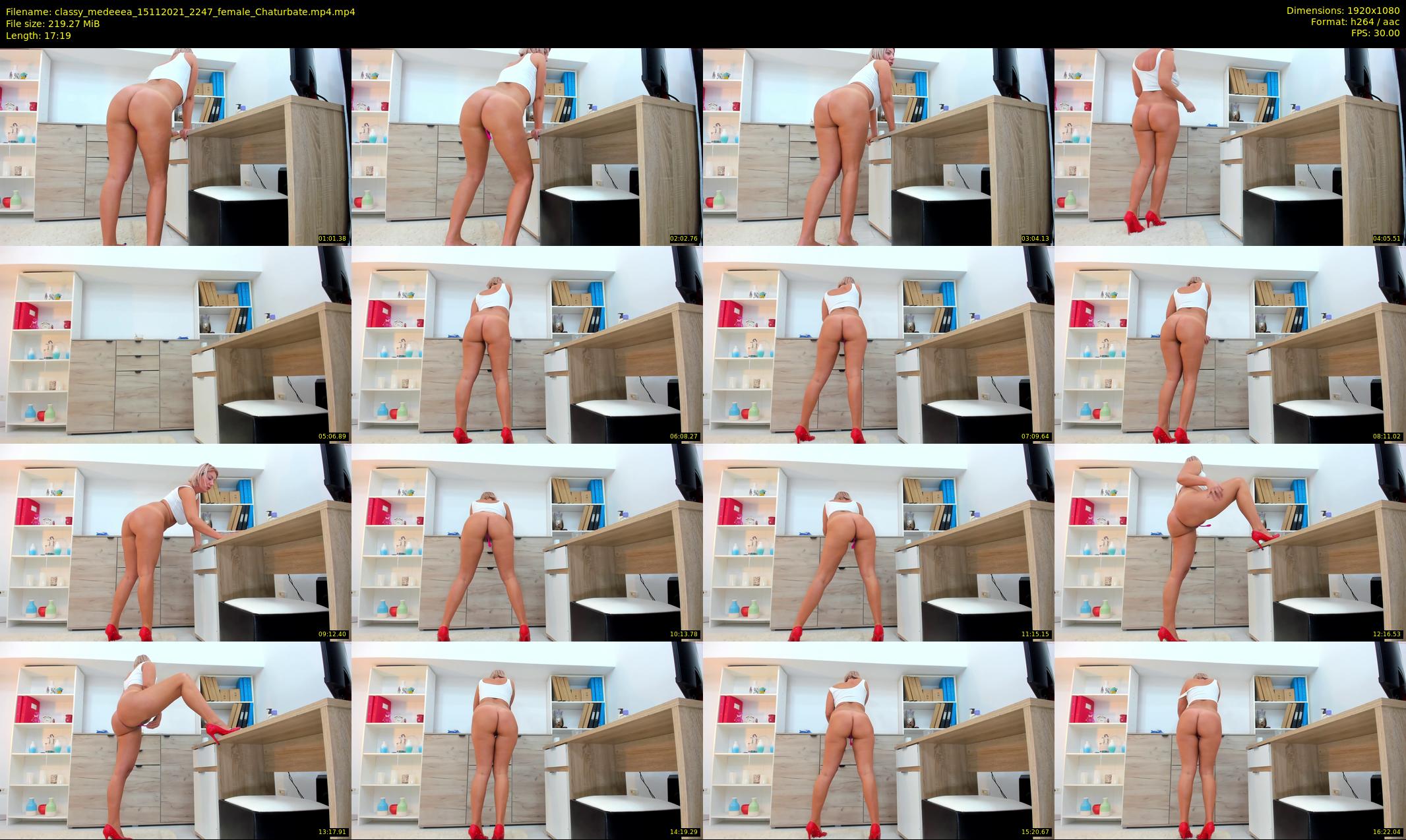 classy_medeeea — 18 minute Chaturbate female cam show recording, 1080p, Nov 15, 2021