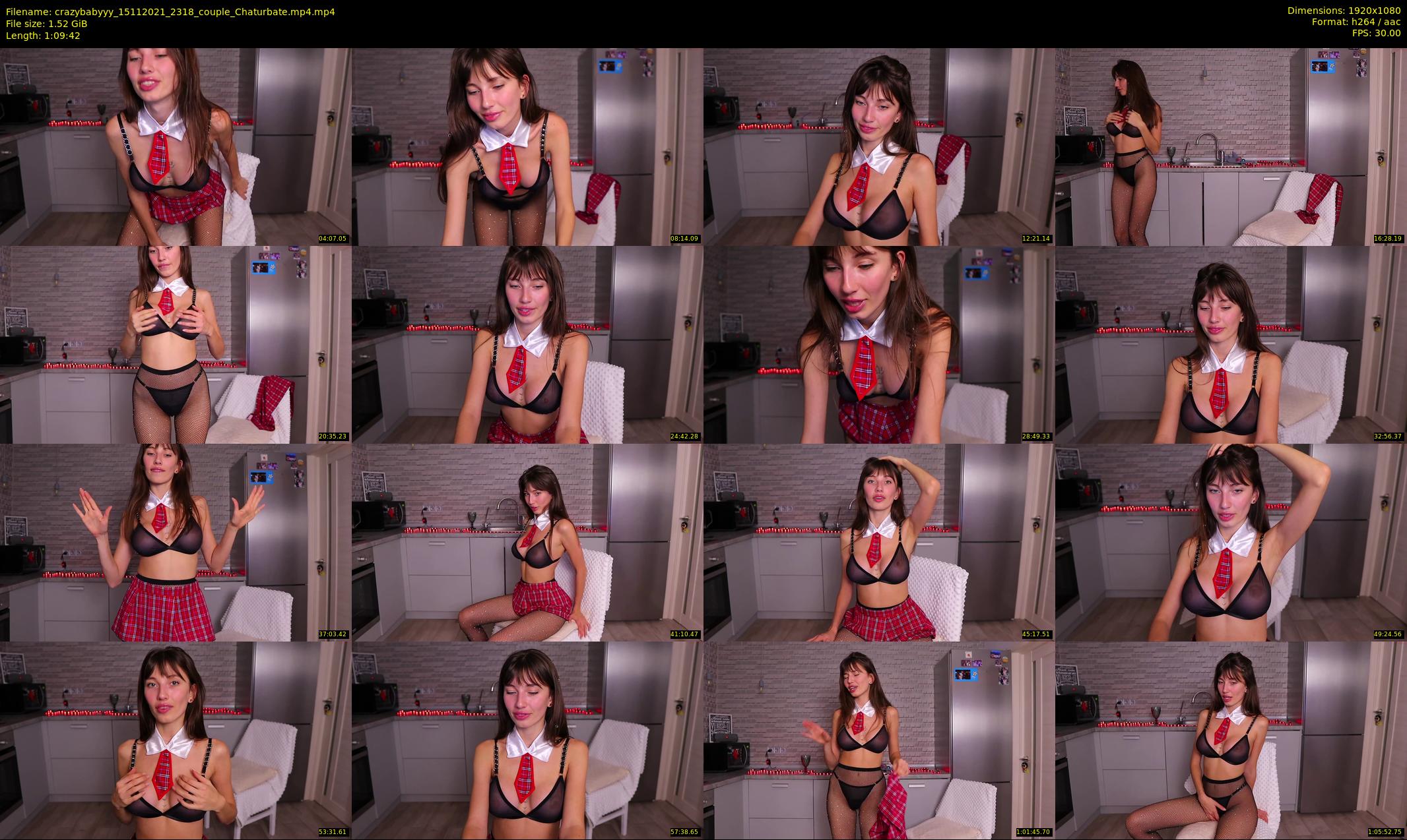 crazybabyyy — 70 minute Chaturbate couple cam show recording, 1080p, Nov 15, 2021