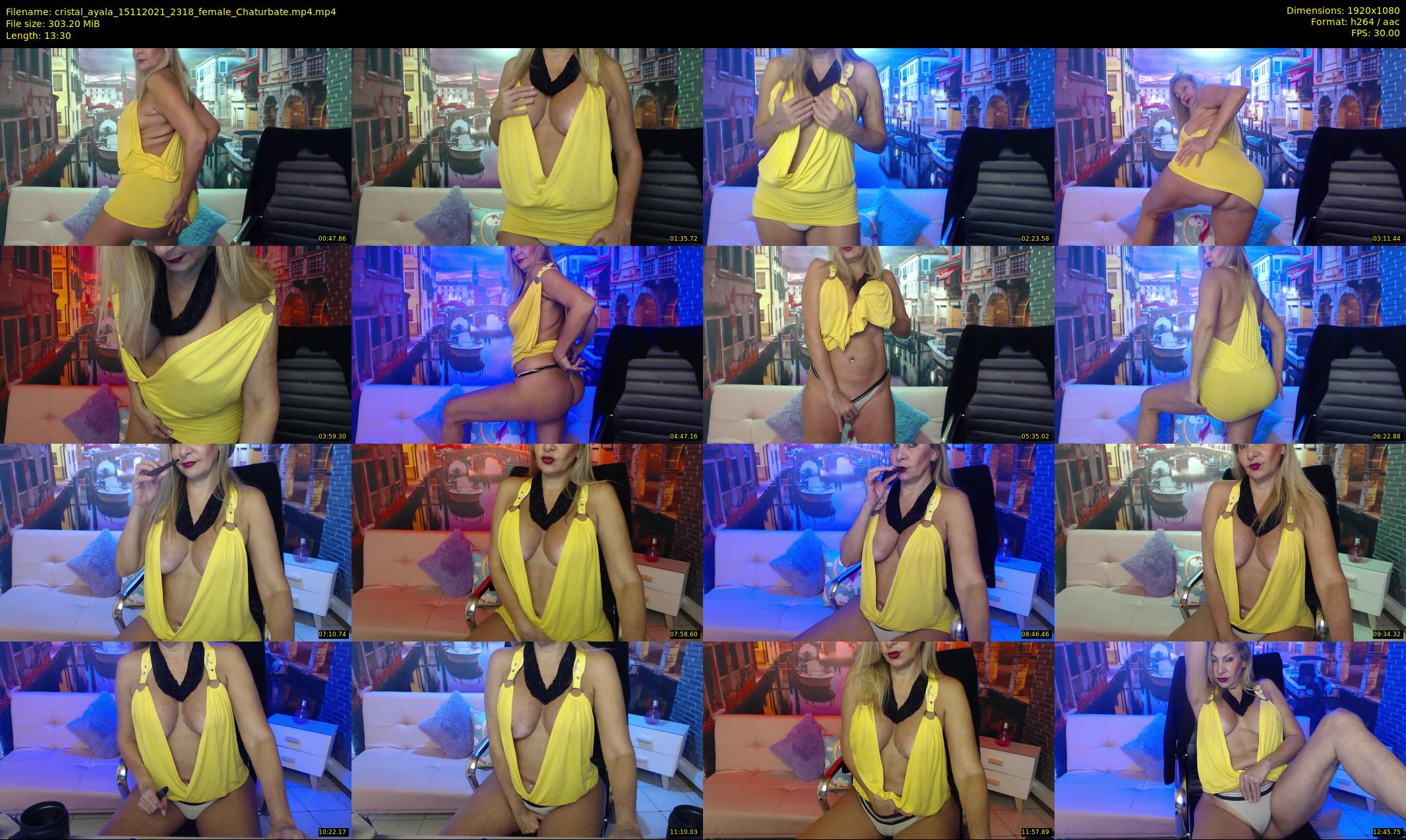cristal_ayala — 14 minute Chaturbate female cam show recording, 1080p, Nov 15, 2021