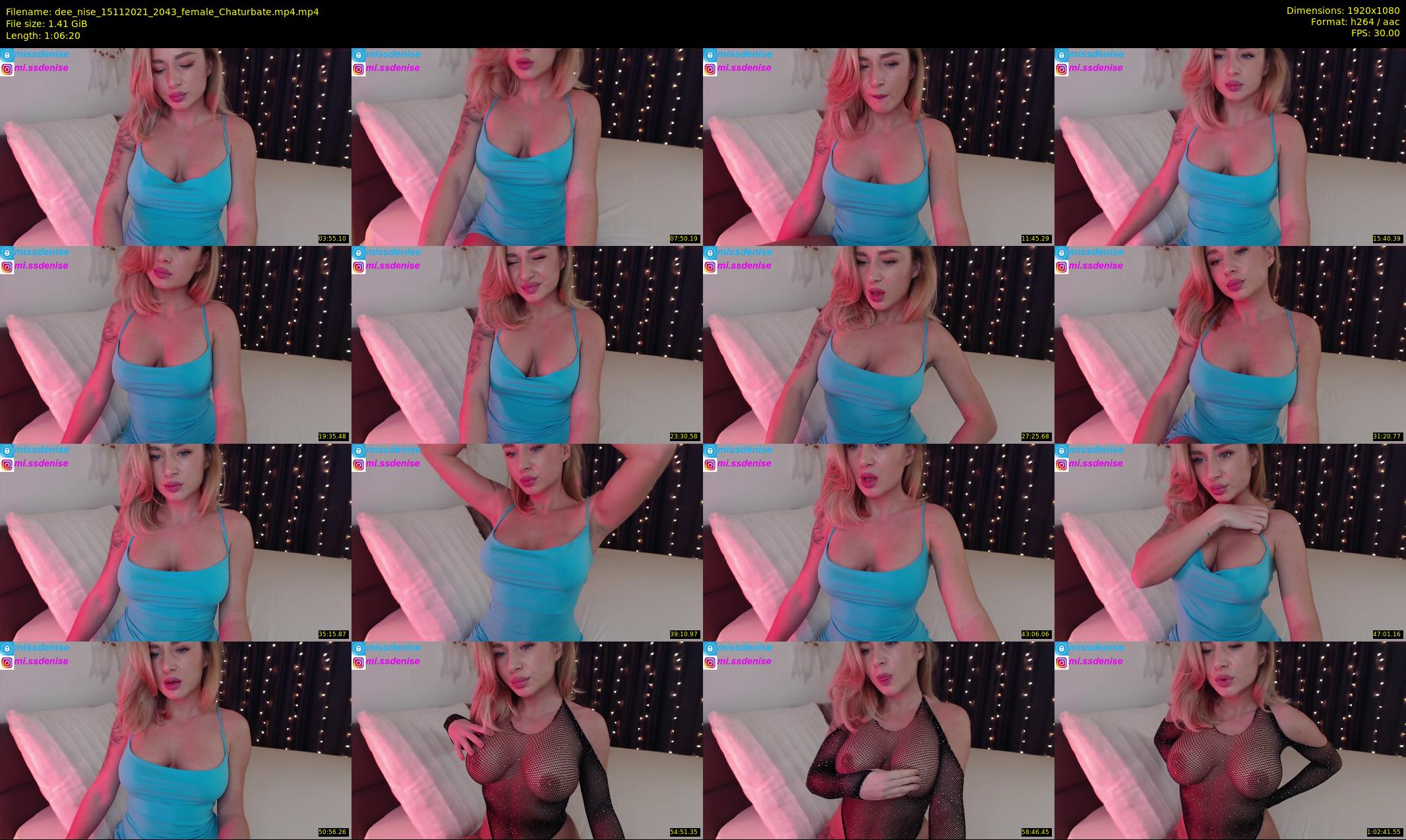 dee_nise — 67 minute Chaturbate female cam show recording, 1080p, Nov 15, 2021
