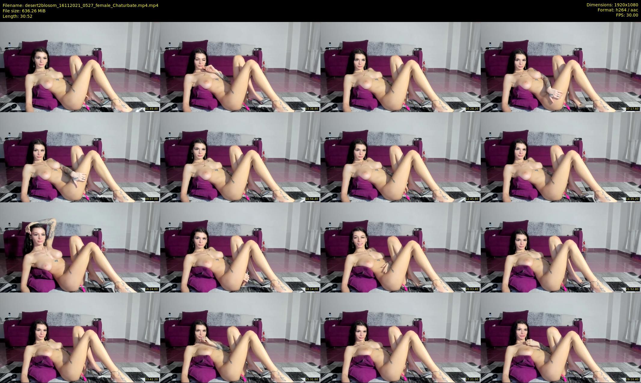 desert2blosom — 31 minute Chaturbate female cam show recording, 1080p, Nov 16, 2021