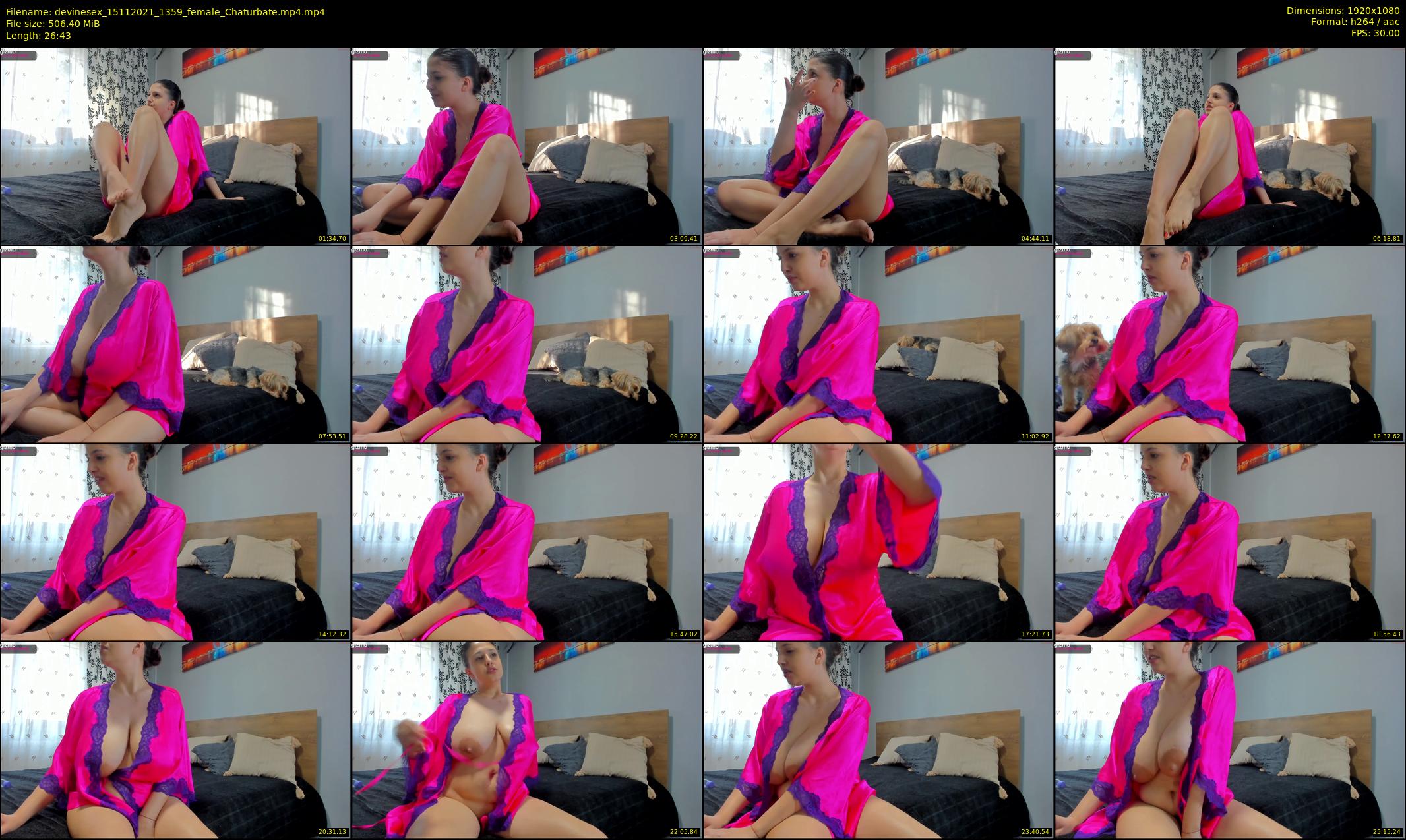 devinesex — 27 minute Chaturbate female cam show recording, 1080p, Nov 15, 2021