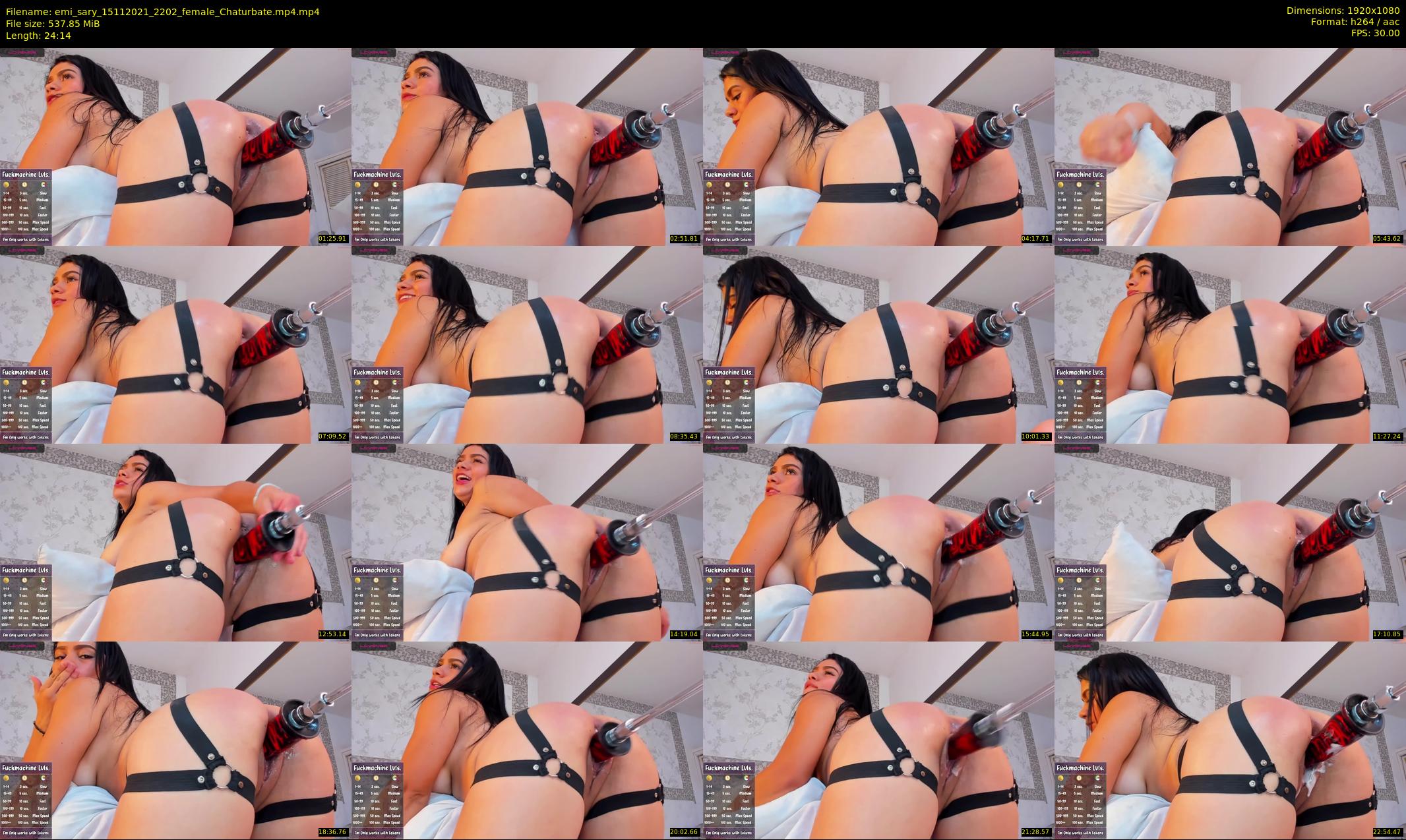 emi_sary — 25 minute Chaturbate female cam show recording, 1080p, Nov 15, 2021