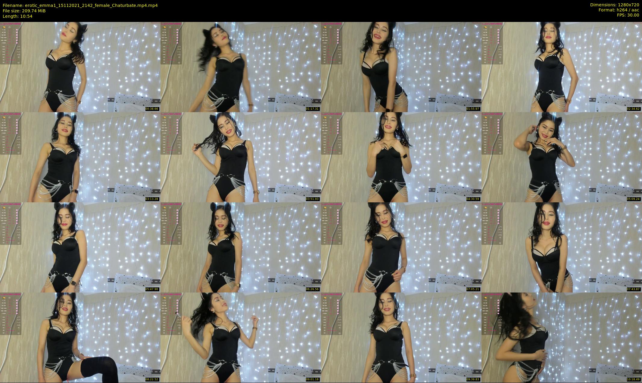 erotic_emma1 — 11 minute Chaturbate female cam show recording, 720p, Nov 15, 2021