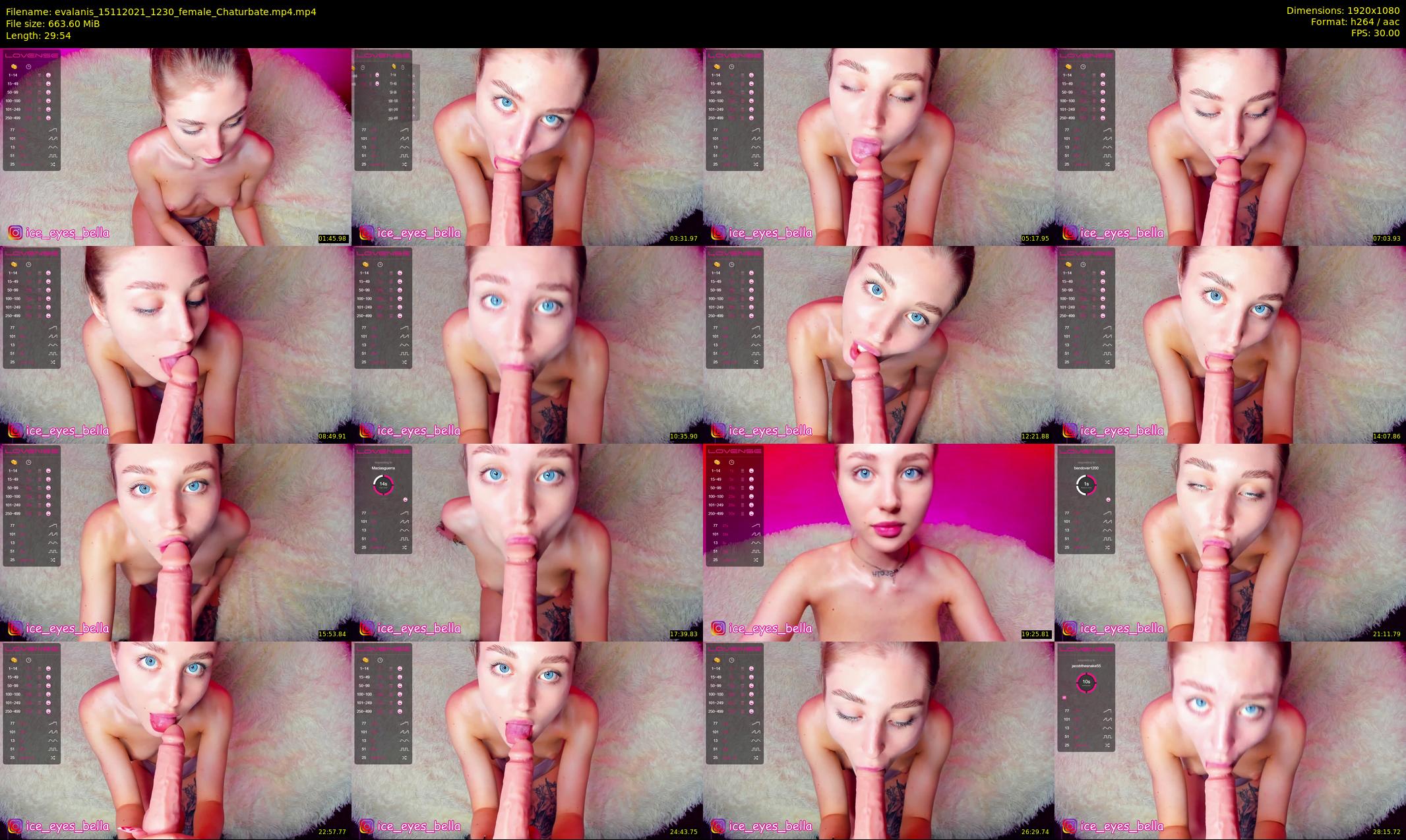 evalanis — 30 minute Chaturbate couple cam show recording, 1080p, Nov 15, 2021