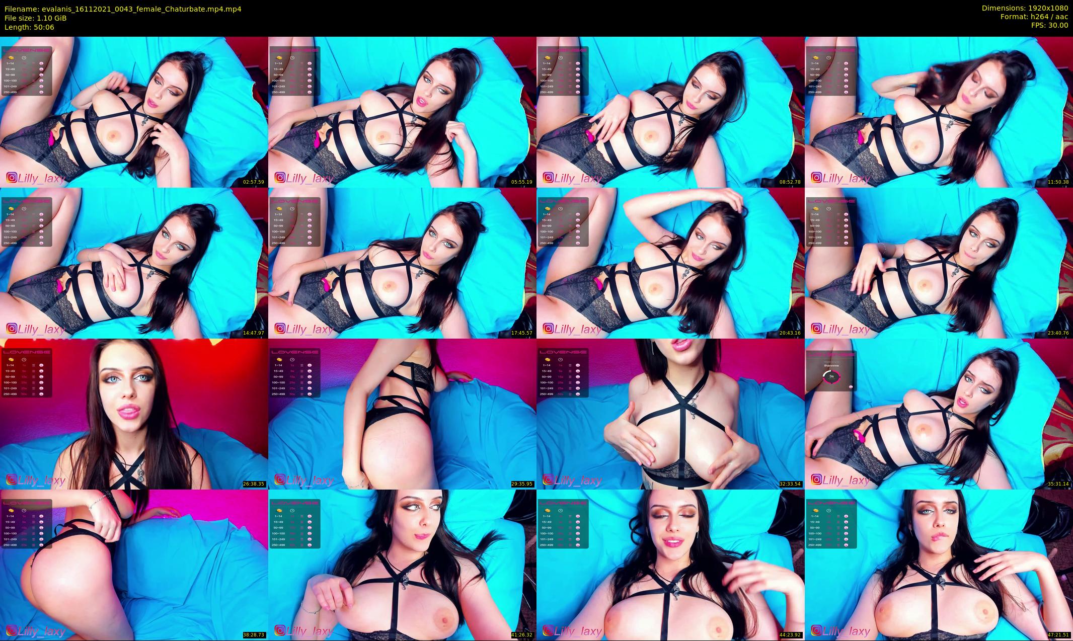 evalanis — 51 minute Chaturbate couple cam show recording, 1080p, Nov 16, 2021
