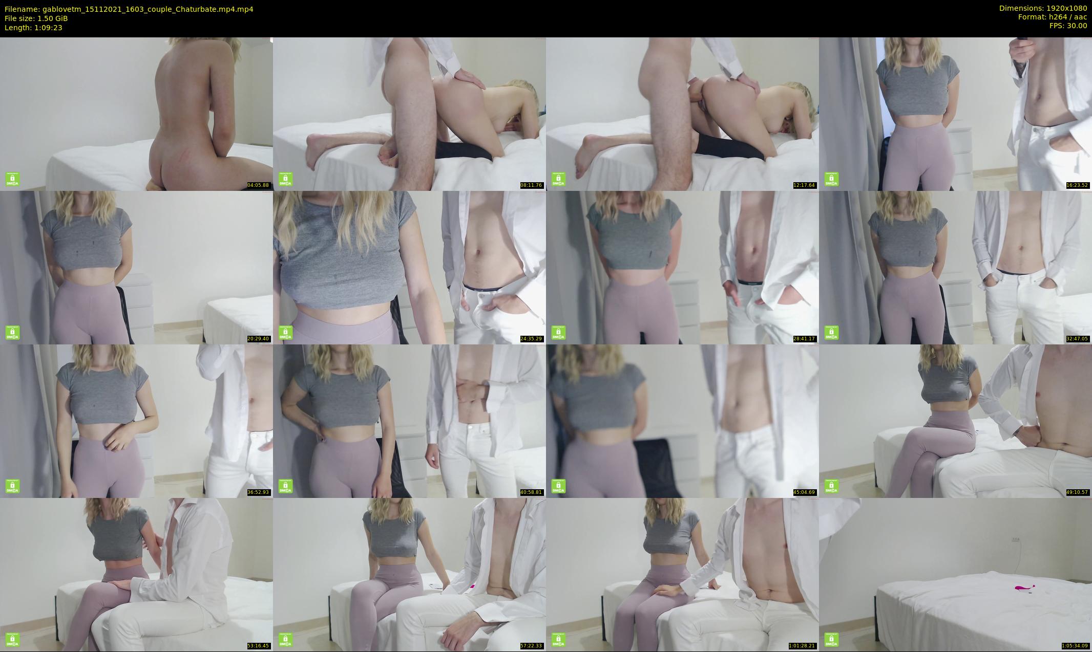 gablovetm — 70 minute Chaturbate couple cam show recording, 1080p, Nov 15, 2021
