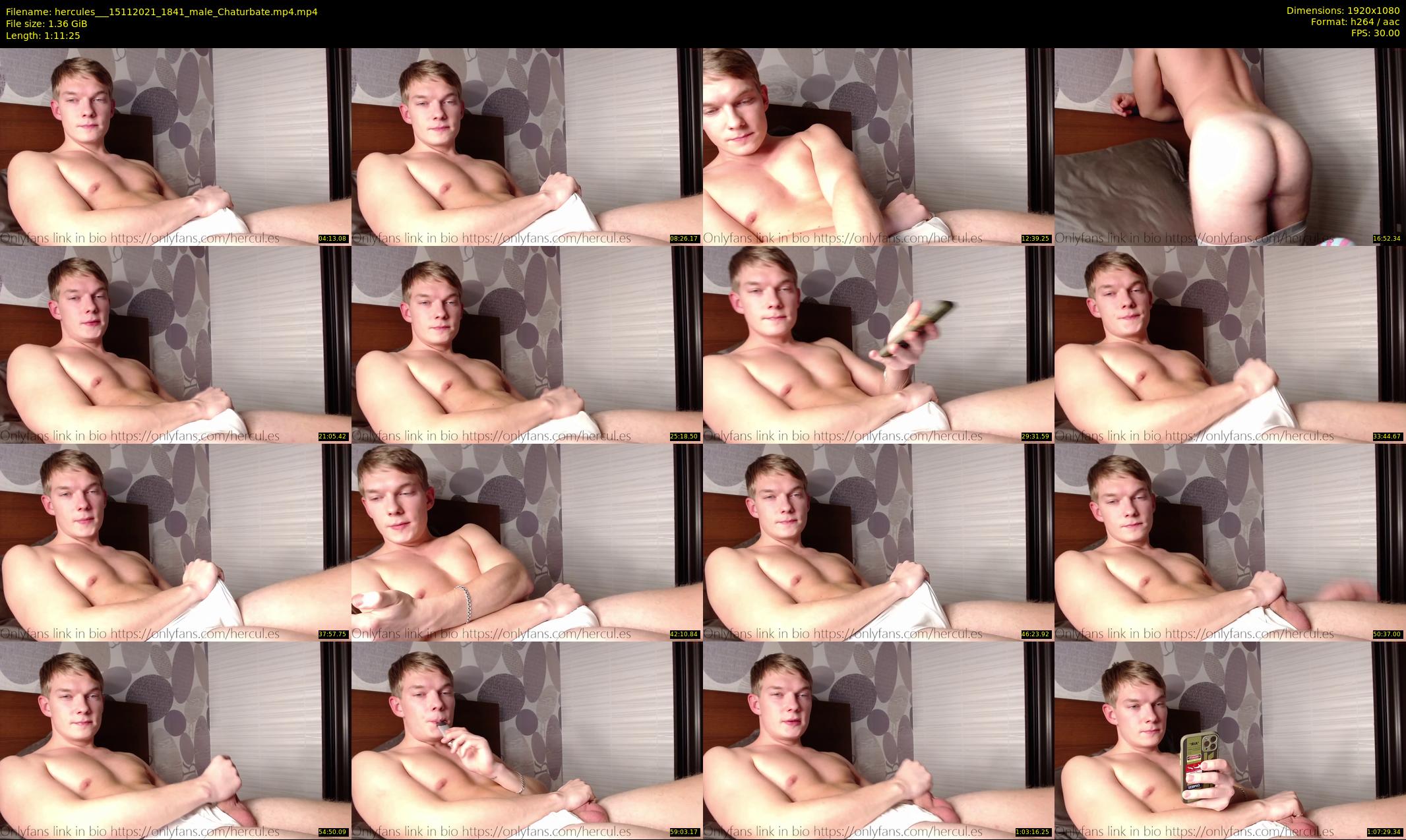 hercules__ — 72 minute Chaturbate male cam show recording, 1080p, Nov 15, 2021