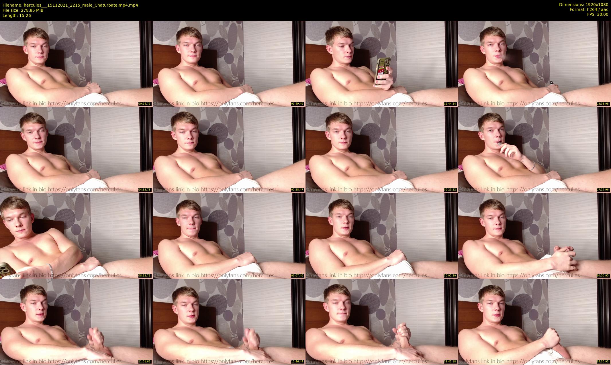 hercules__ — 16 minute Chaturbate male cam show recording, 1080p, Nov 15, 2021