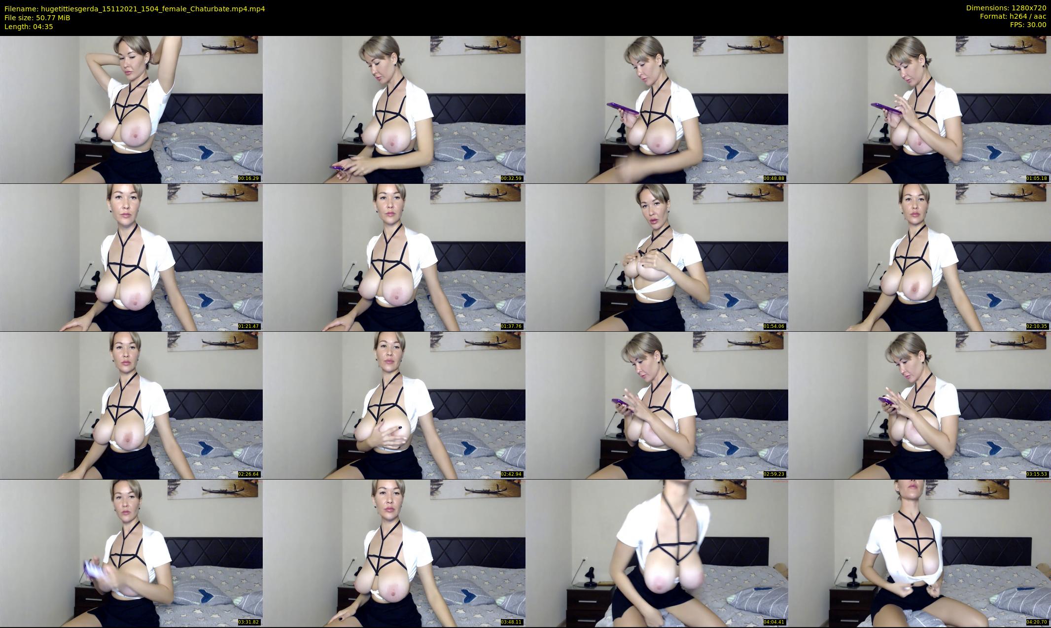 hugetittiesgerda — 5 minute Chaturbate female cam show recording, 720p, Nov 15, 2021