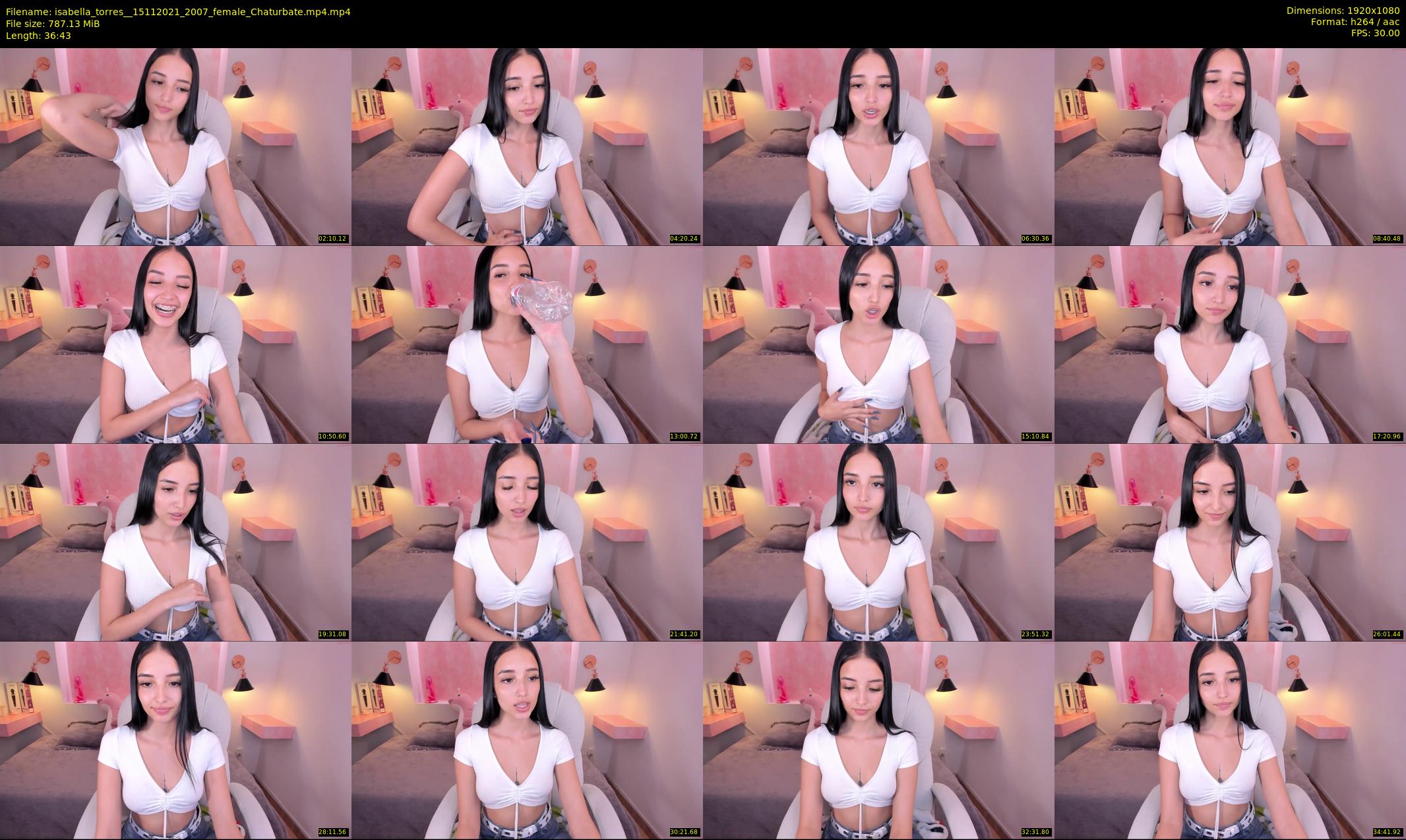 isabella_torres_ — 37 minute Chaturbate female cam show recording, 1080p, Nov 15, 2021