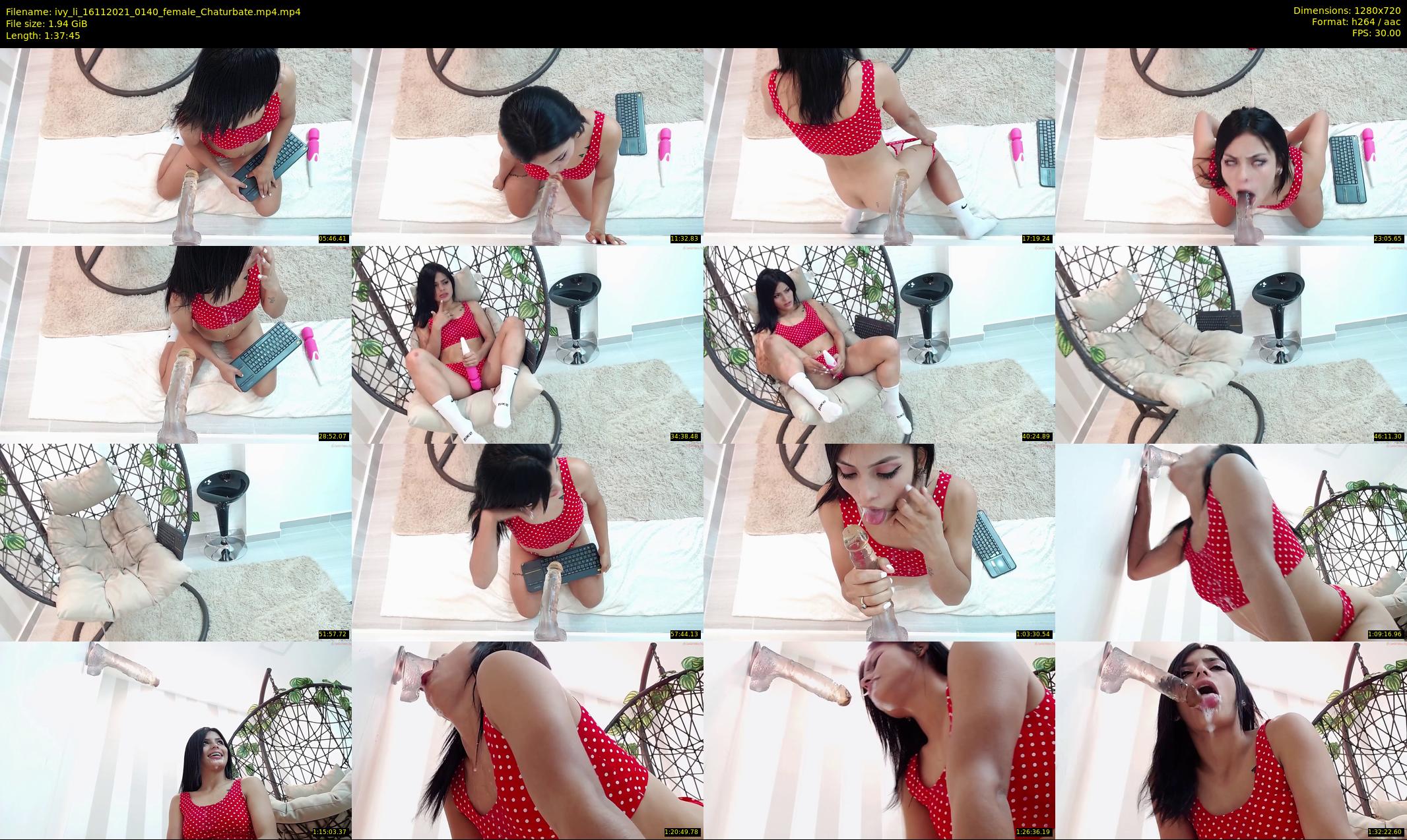 ivy_li — 98 minute Chaturbate female cam show recording, 720p, Nov 16, 2021