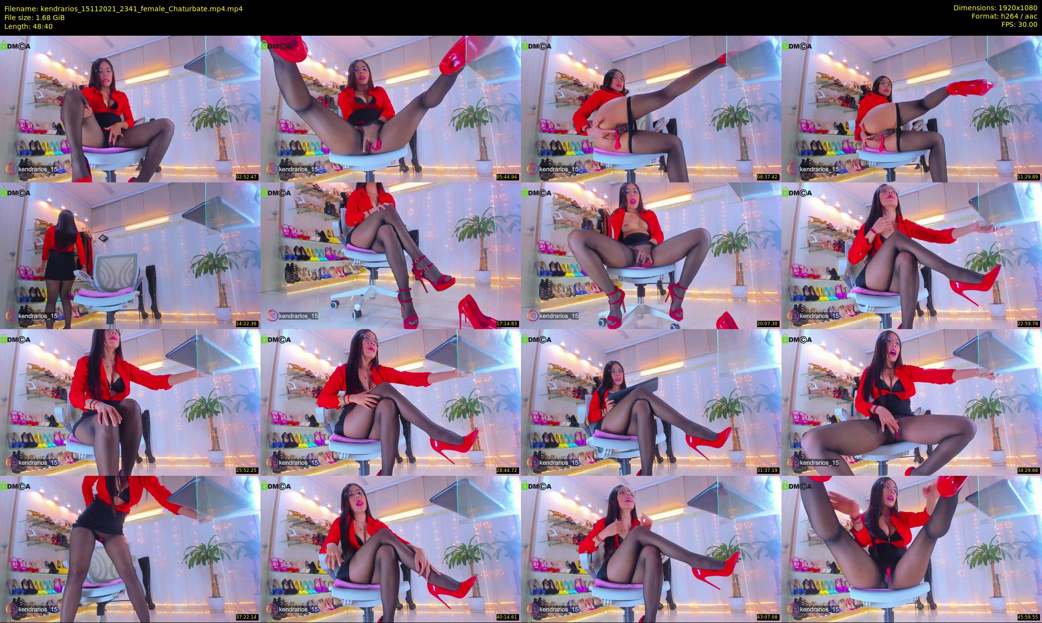 kendrarios — 49 minute Chaturbate female cam show recording, 1080p, Nov 15, 2021