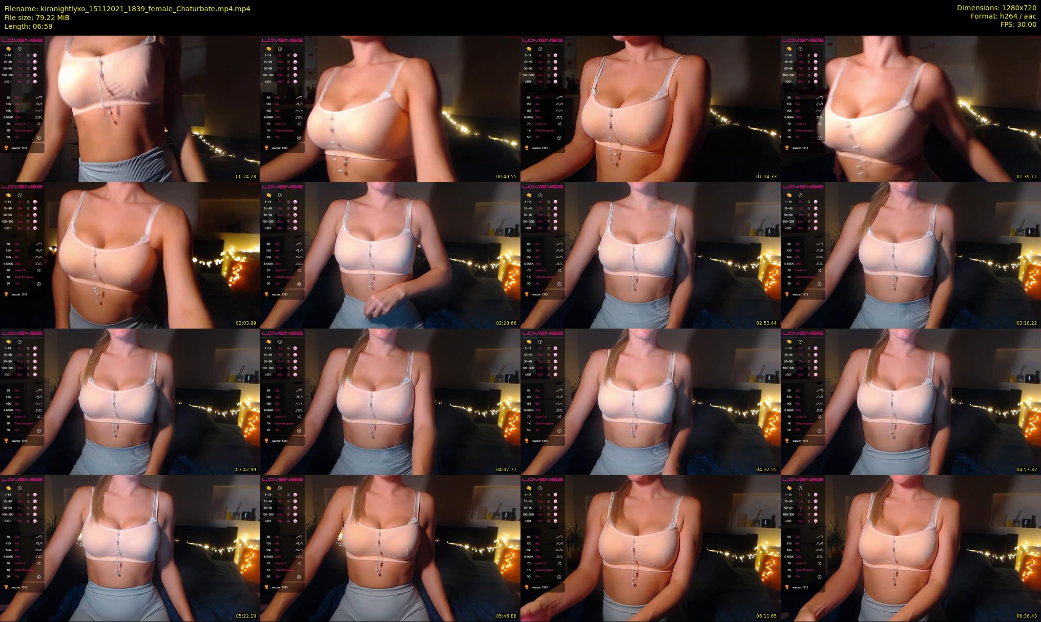 kiranightlyxo — 7 minute Chaturbate female cam show recording, 720p, Nov 15, 2021