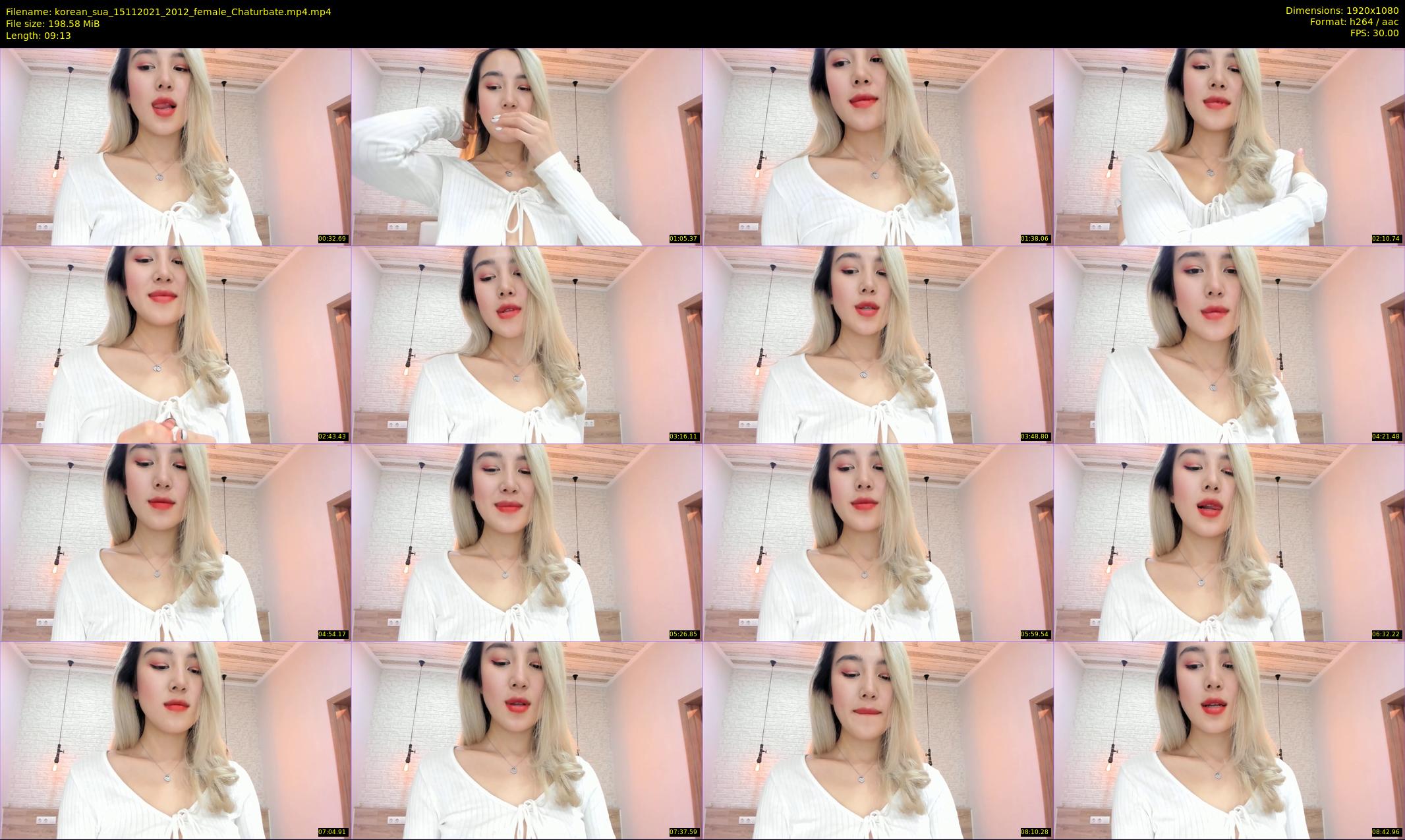 korean_sua — 10 minute Chaturbate female cam show recording, 1080p, Nov 15, 2021