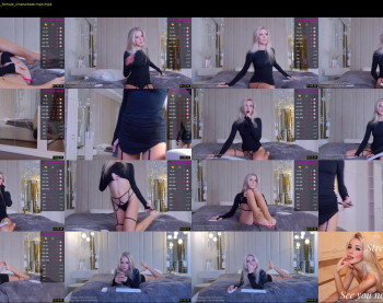 krissone — 45 minute Chaturbate female cam show recording, 1080p, Nov 15, 2021