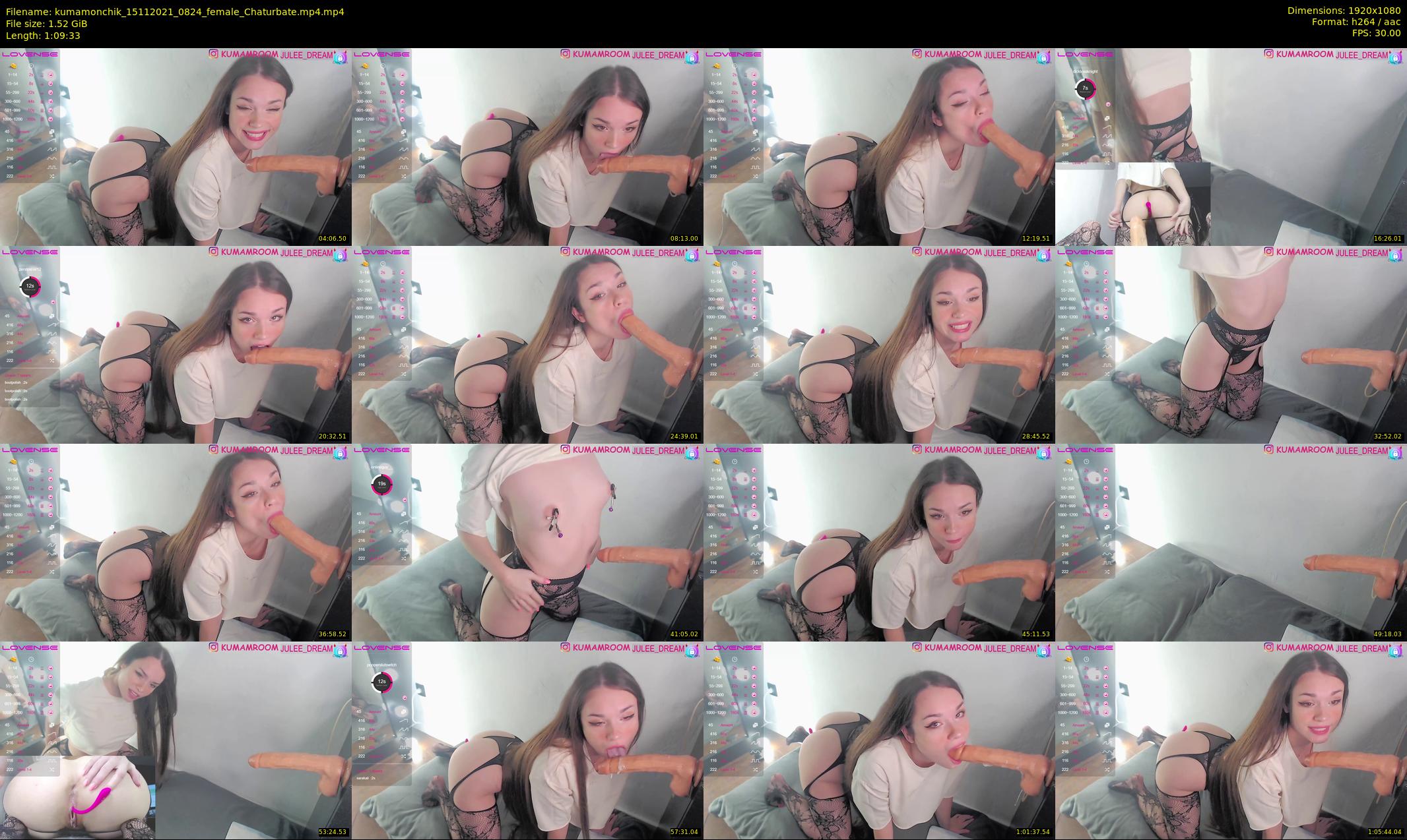 kumamonchik — 70 minute Chaturbate couple cam show recording, 1080p, Nov 15, 2021