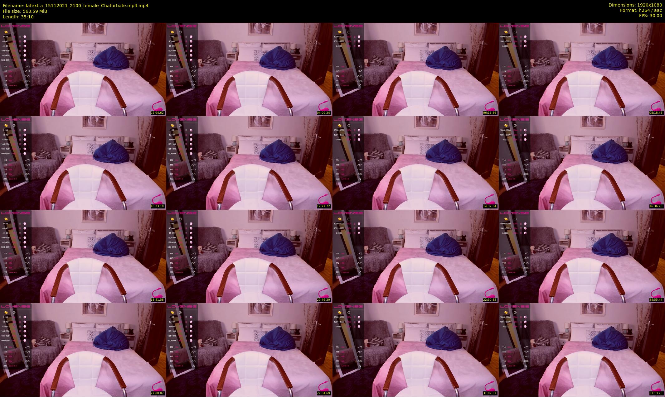 lafextra — 36 minute Chaturbate female cam show recording, 1080p, Nov 15, 2021