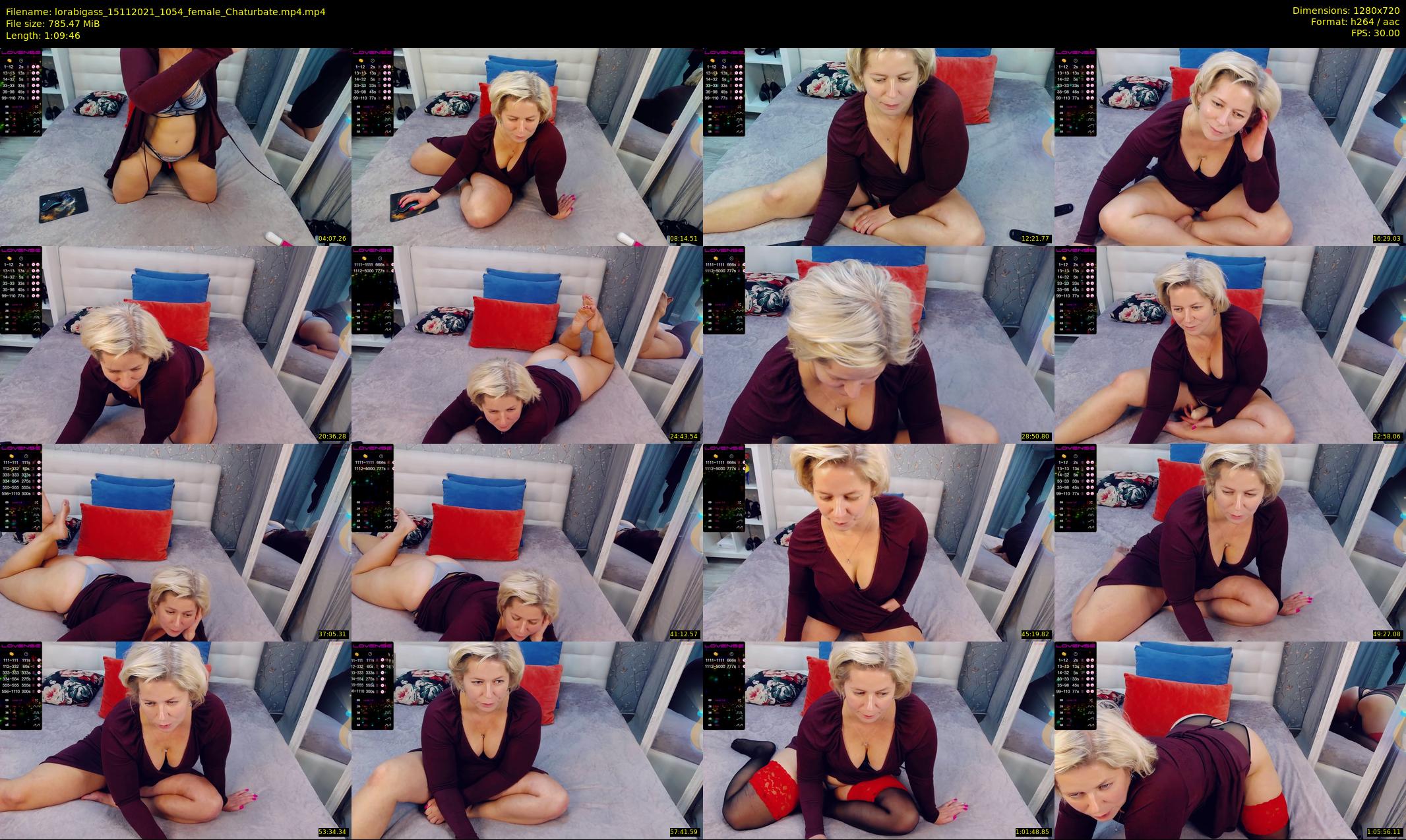 lorabigass — 70 minute Chaturbate female cam show recording, 720p, Nov 15, 2021