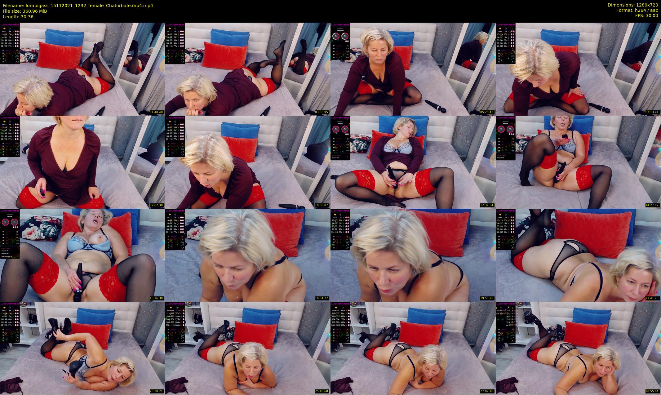 lorabigass — 31 minute Chaturbate female cam show recording, 720p, Nov 15, 2021