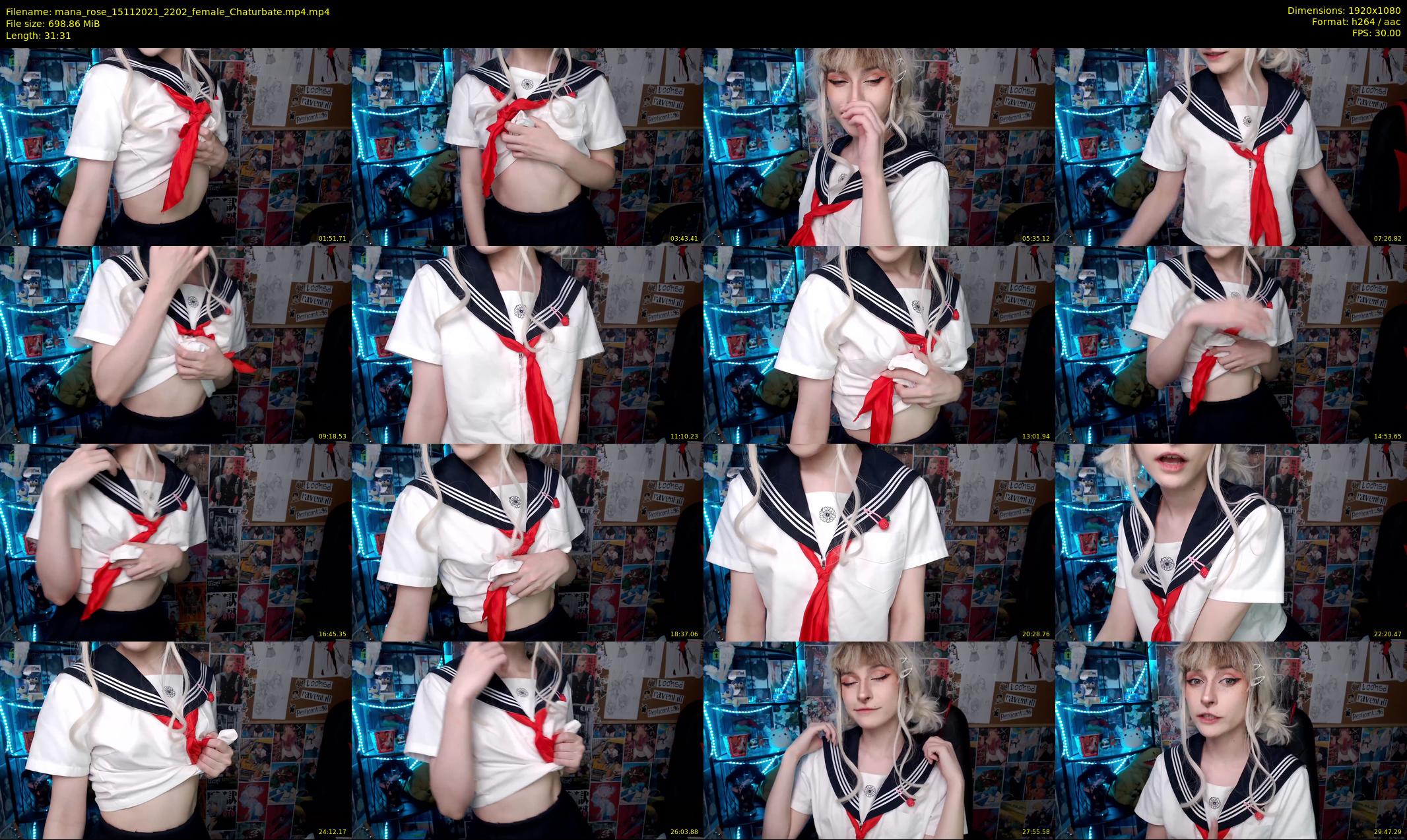 mana_rose — 32 minute Chaturbate female cam show recording, 1080p, Nov 15, 2021