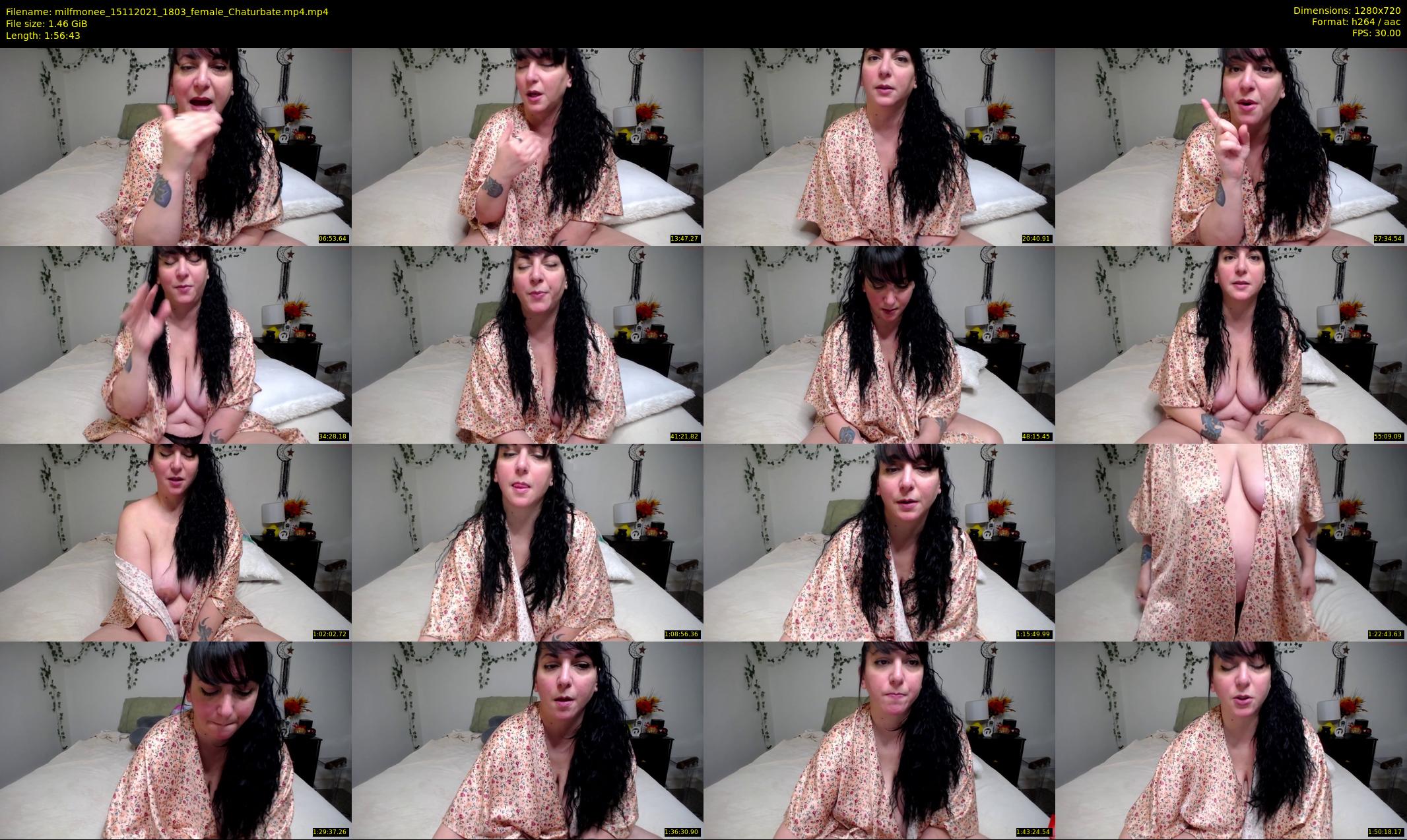 milfmonee — 117 minute Chaturbate female cam show recording, 720p, Nov 15, 2021