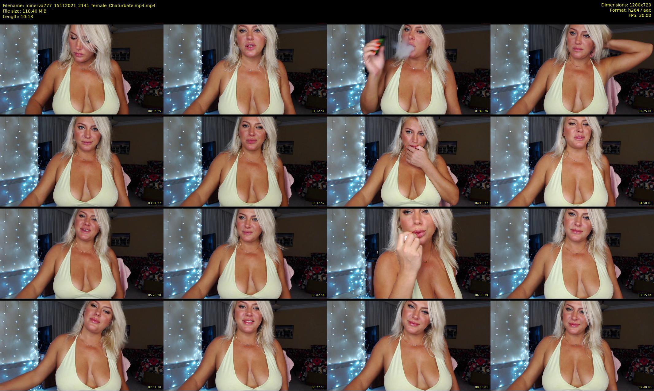 minerva777 — 11 minute Chaturbate female cam show recording, 720p, Nov 15, 2021