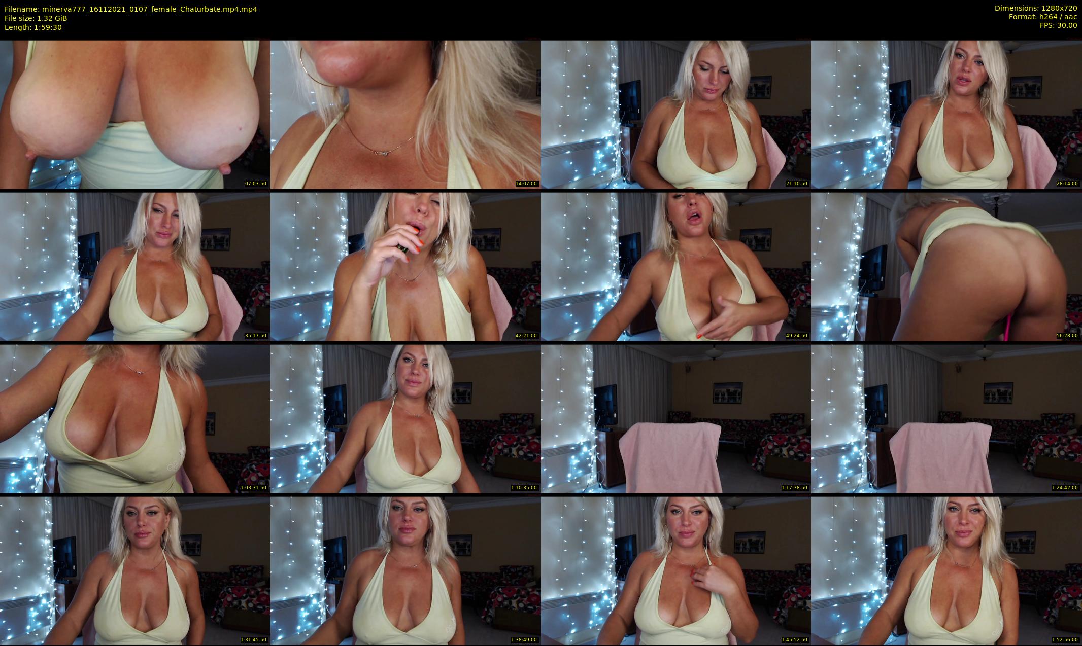 minerva777 — 120 minute Chaturbate female cam show recording, 720p, Nov 16, 2021