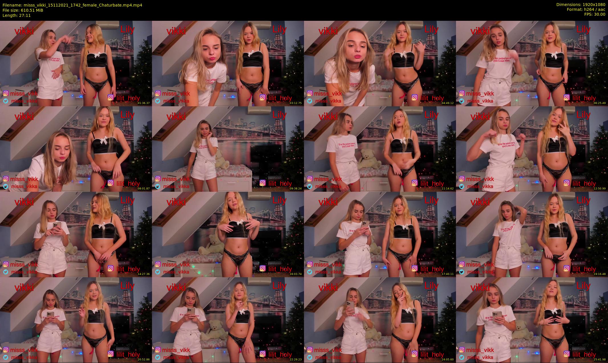 misss_vikki — 28 minute Chaturbate female cam show recording, 1080p, Nov 15, 2021