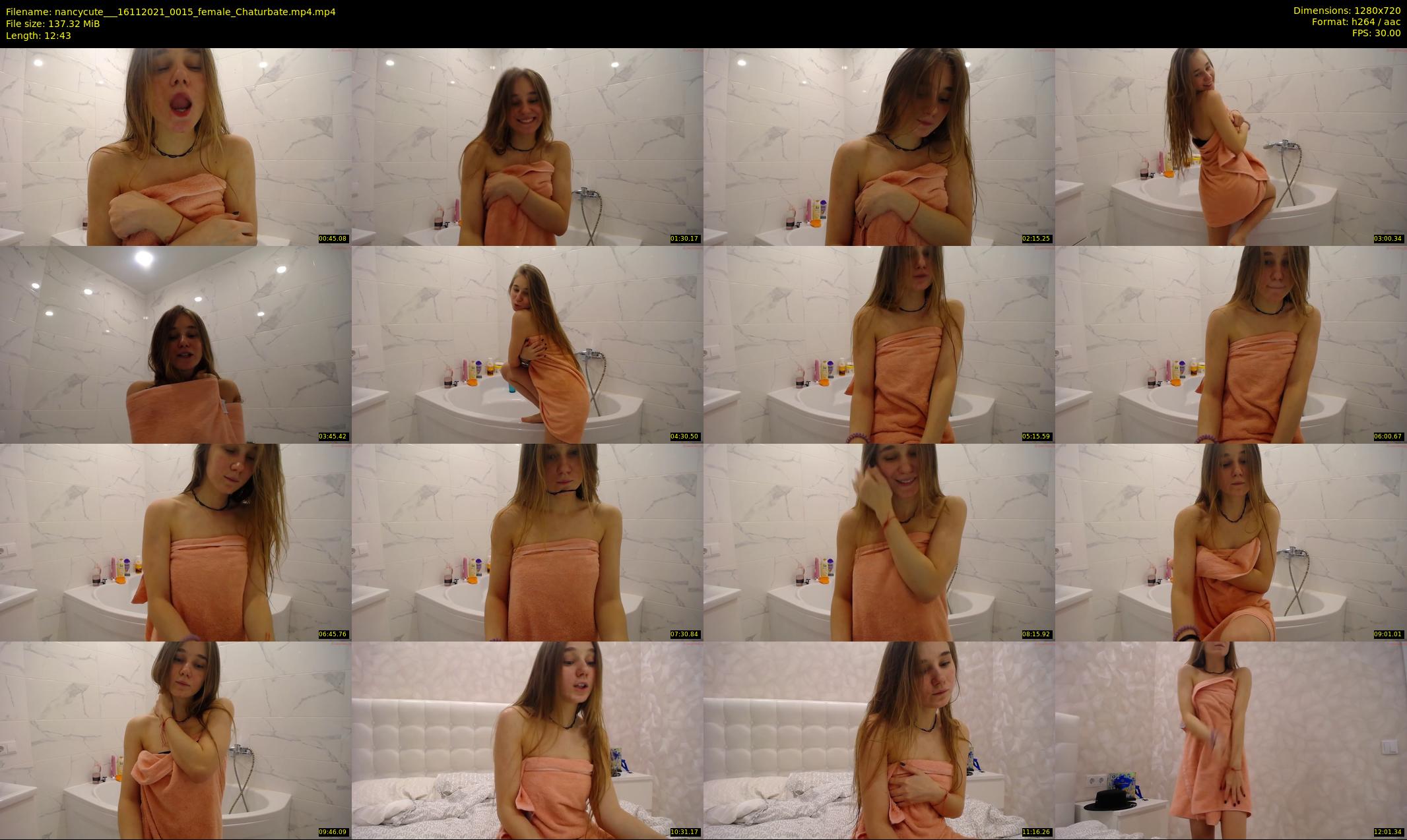 nancycute__ — 13 minute Chaturbate female cam show recording, 720p, Nov 16, 2021