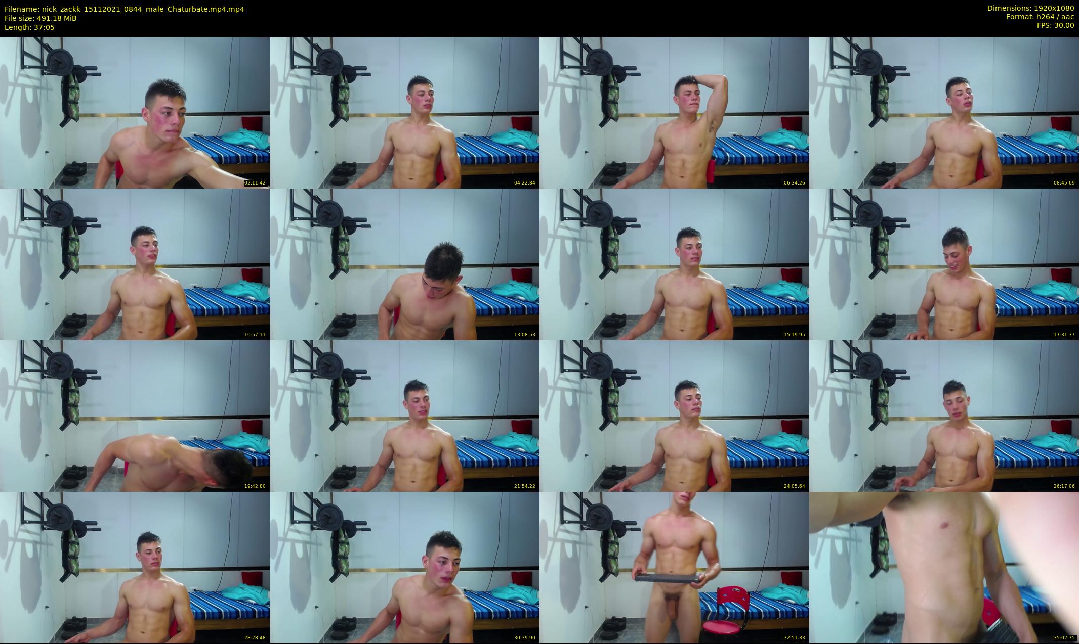 nick_zackk — 38 minute Chaturbate male cam show recording, 1080p, Nov 15, 2021