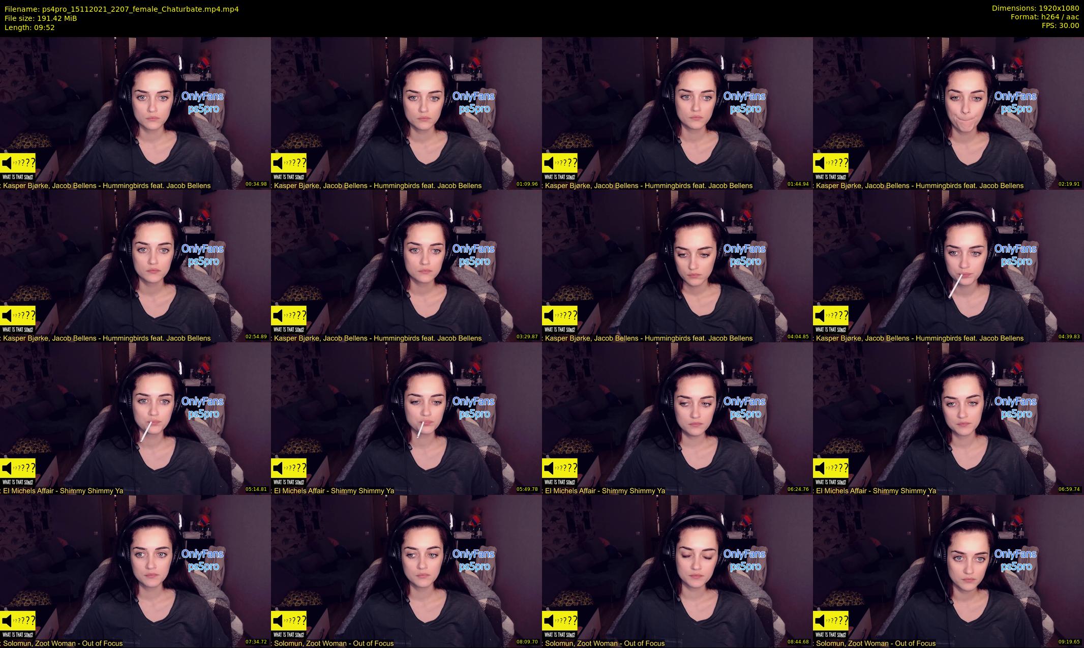 ps4pro — 10 minute Chaturbate female cam show recording, 1080p, Nov 15, 2021