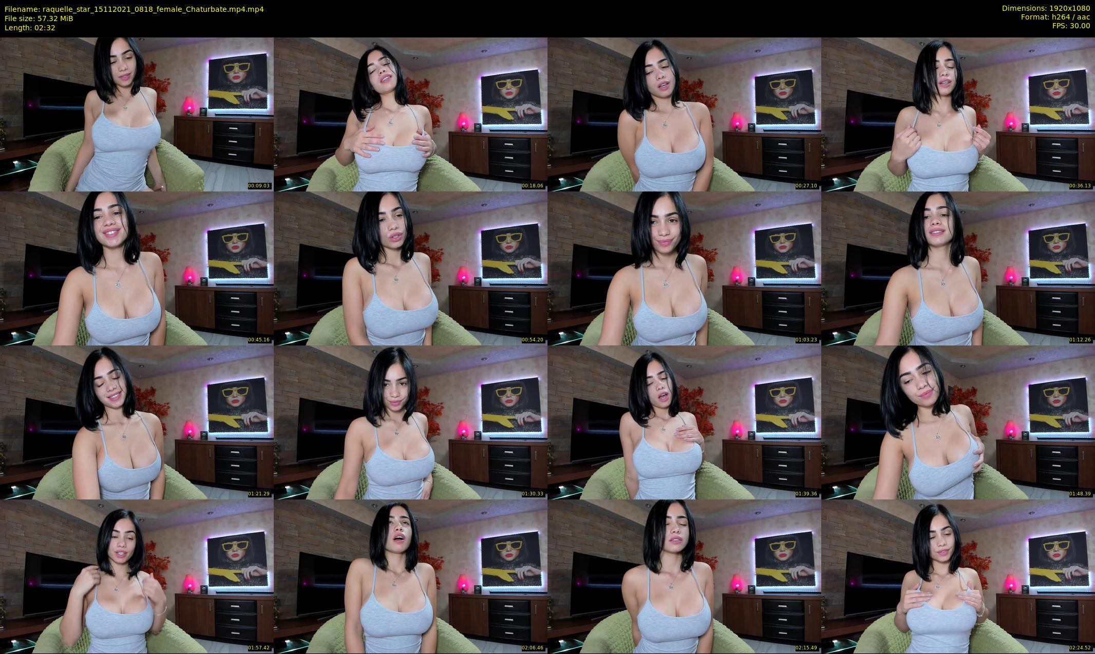 raquelle_star — 3 minute Chaturbate couple cam show recording, 1080p, Nov 15, 2021