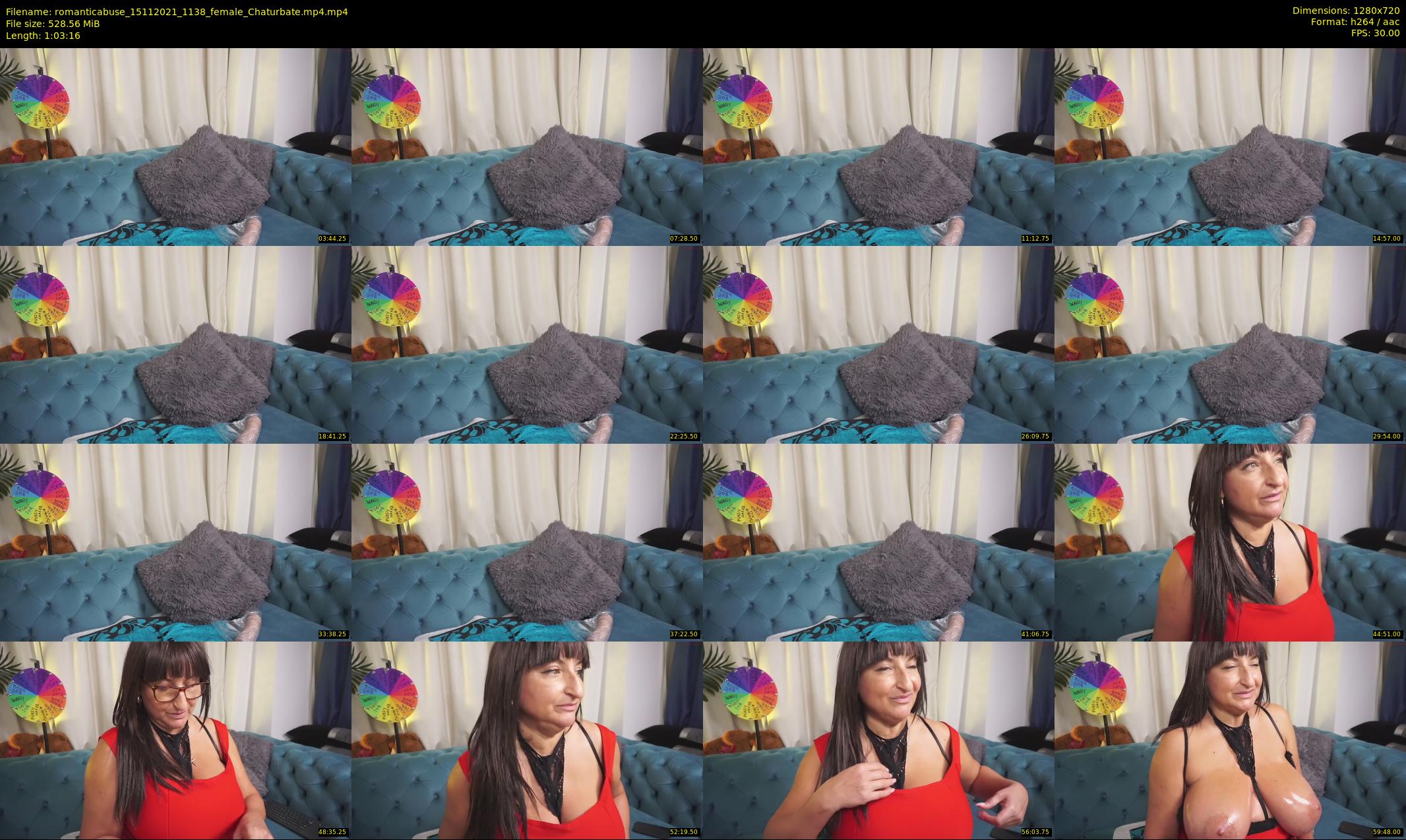 romanticabuse — 64 minute Chaturbate female cam show recording, 720p, Nov 15, 2021