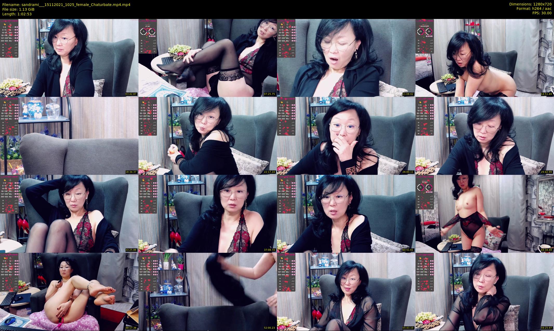 sandrami__ — 63 minute Chaturbate female cam show recording, 720p, Nov 15, 2021