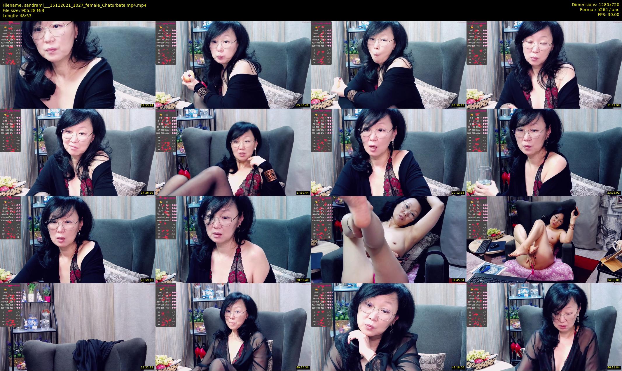 sandrami__ — 49 minute Chaturbate female cam show recording, 720p, Nov 15, 2021