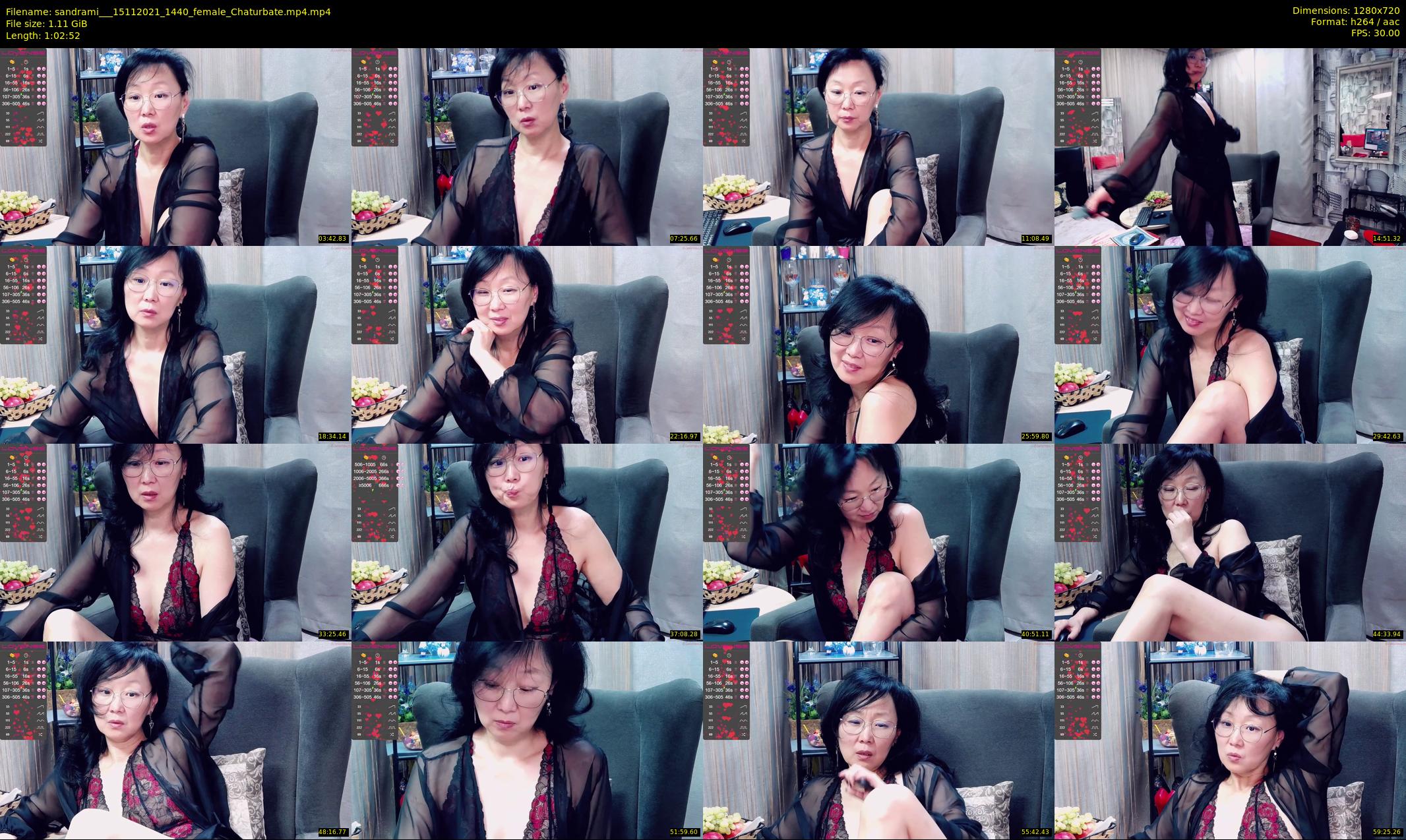 sandrami__ — 63 minute Chaturbate female cam show recording, 720p, Nov 15, 2021