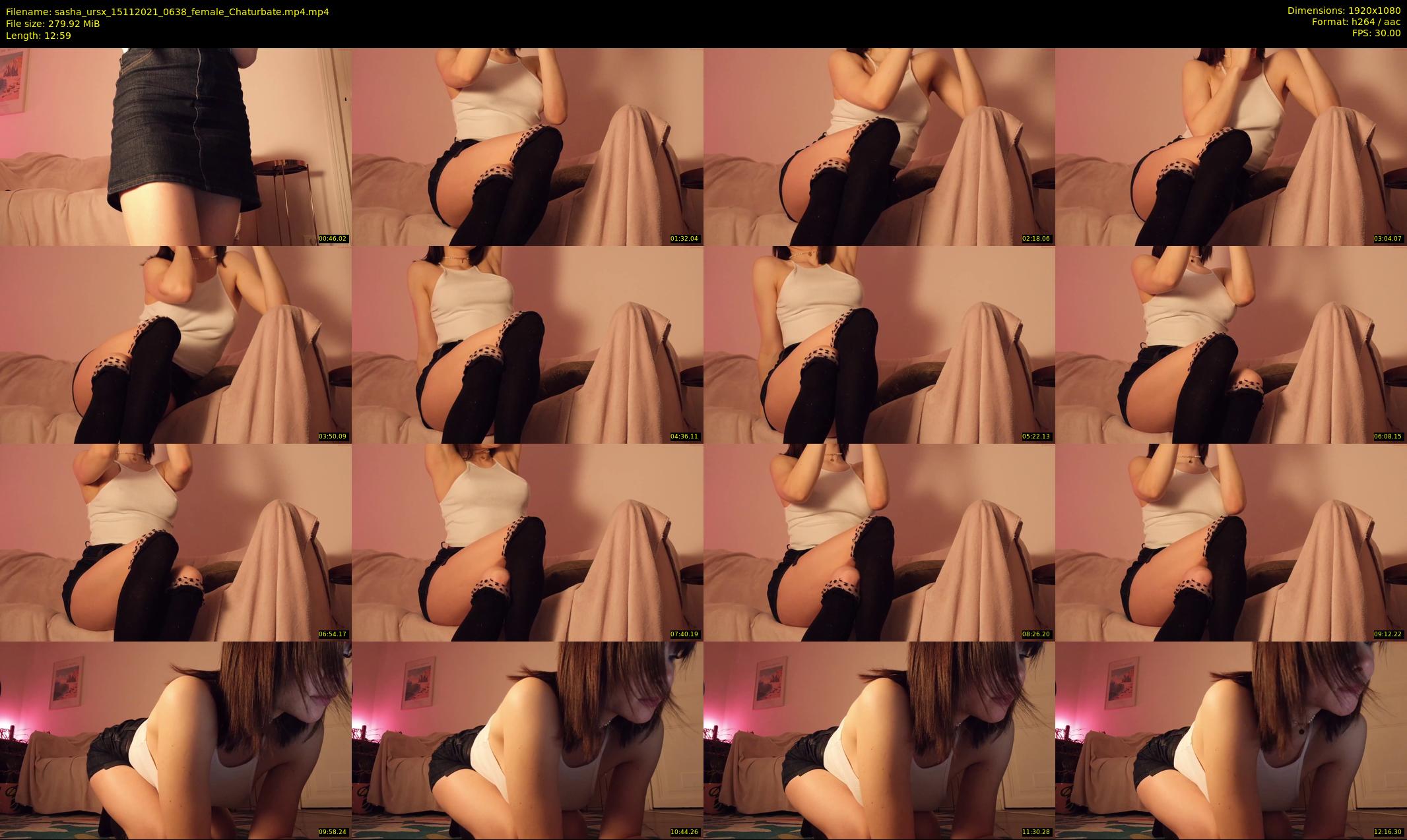 sasha_ursx — 13 minute Chaturbate female cam show recording, 1080p, Nov 15, 2021