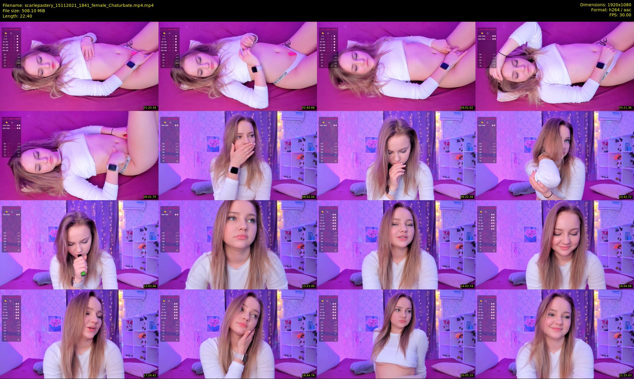 scarlepastery — 23 minute Chaturbate couple cam show recording, 1080p, Nov 15, 2021