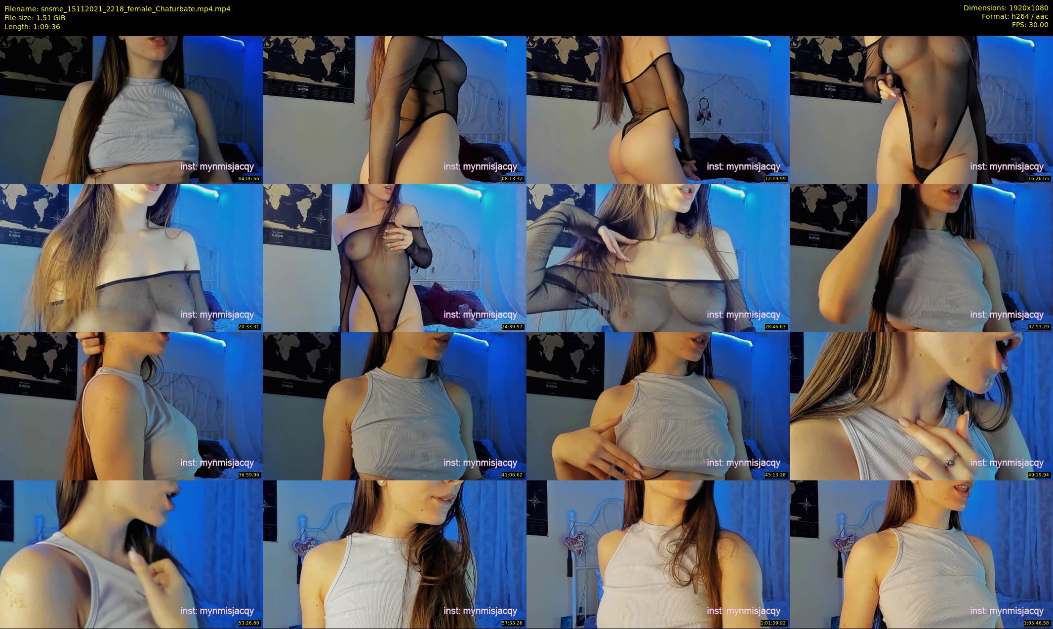 snsme — 70 minute Chaturbate female cam show recording, 1080p, Nov 15, 2021