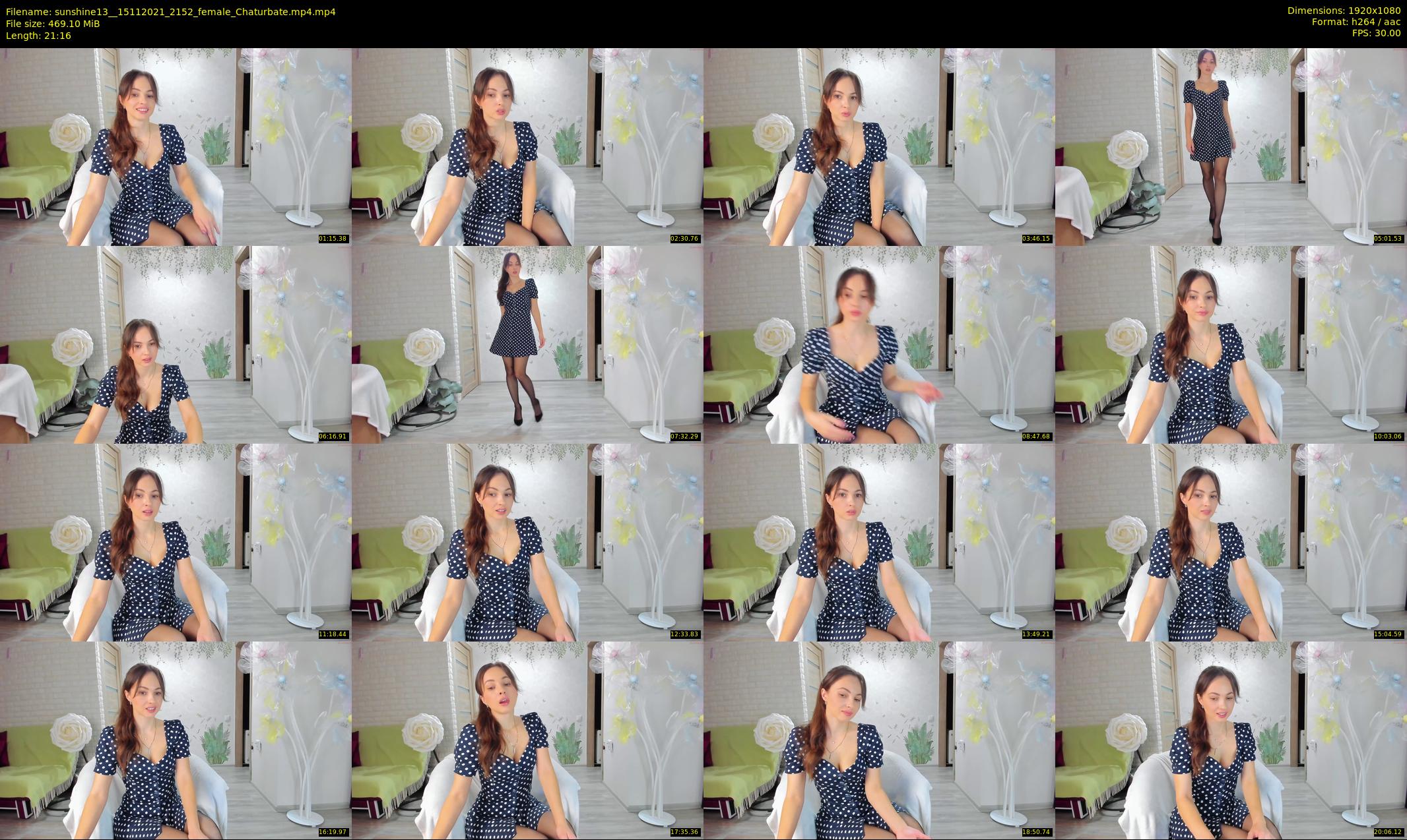 sunshine13_ — 22 minute Chaturbate female cam show recording, 1080p, Nov 15, 2021