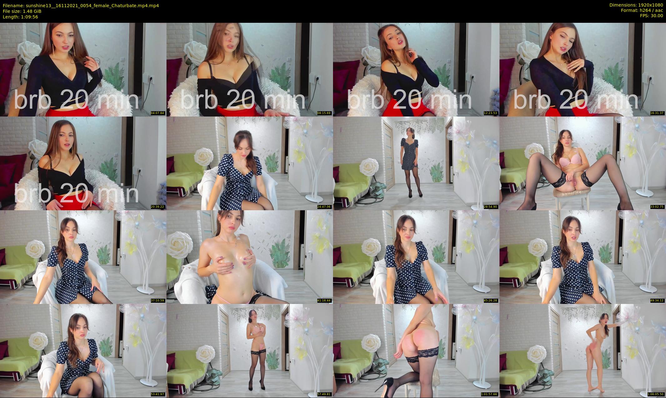 sunshine13_ — 70 minute Chaturbate female cam show recording, 1080p, Nov 16, 2021