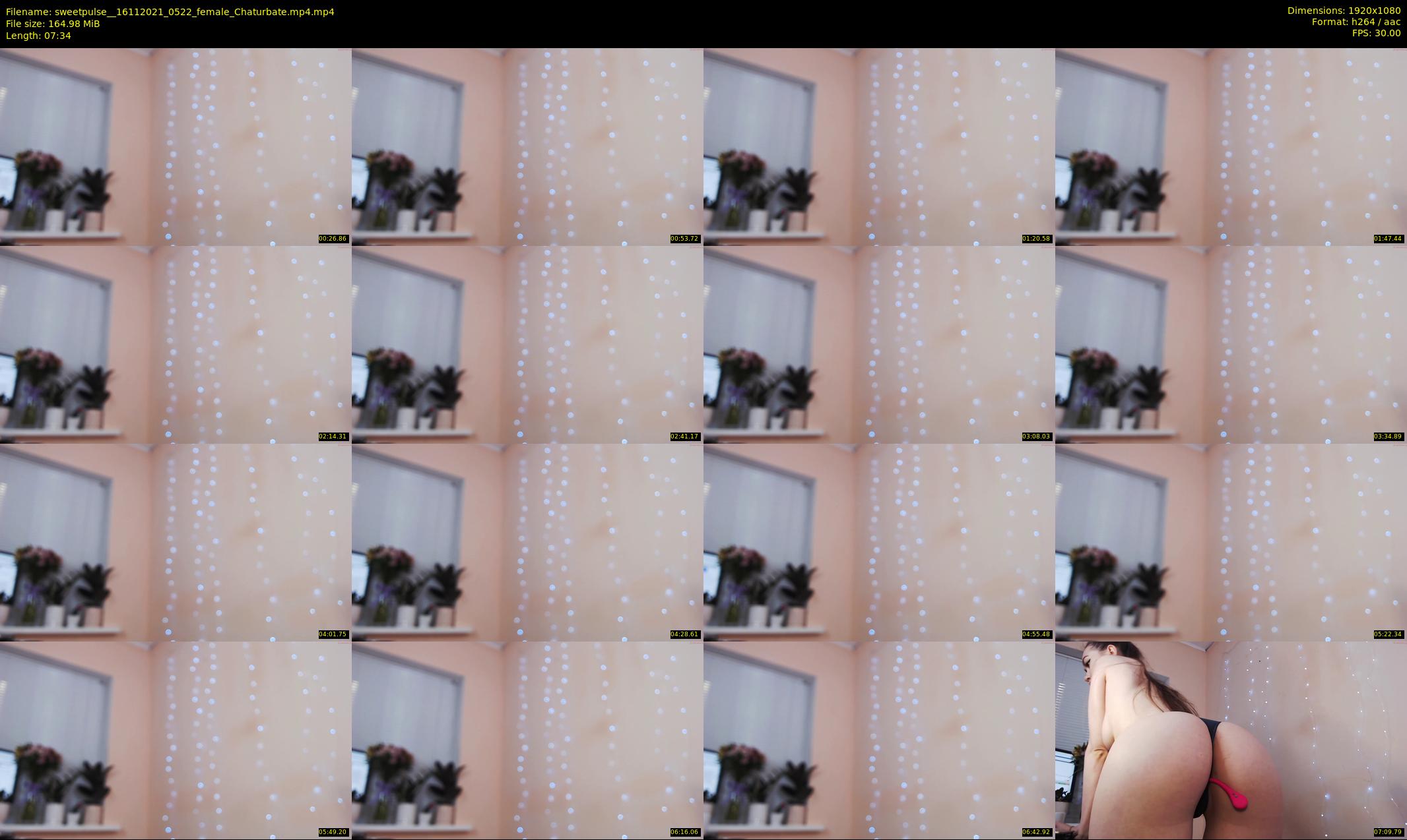 sweetpulse_ — 8 minute Chaturbate female cam show recording, 1080p, Nov 16, 2021