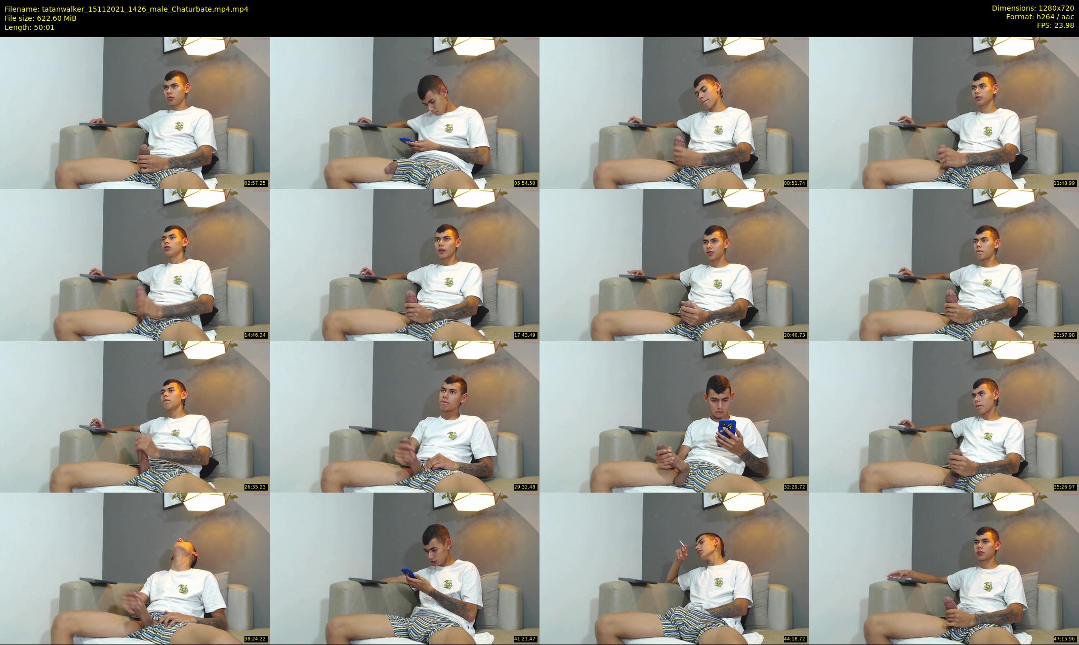 tatanwalker — 51 minute Chaturbate male cam show recording, 720p, Nov 15, 2021
