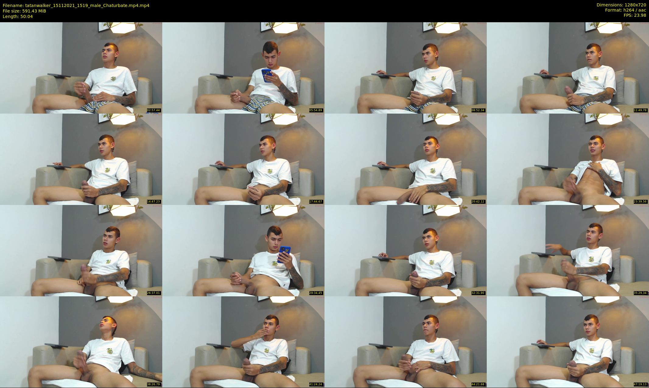 tatanwalker — 51 minute Chaturbate male cam show recording, 720p, Nov 15, 2021